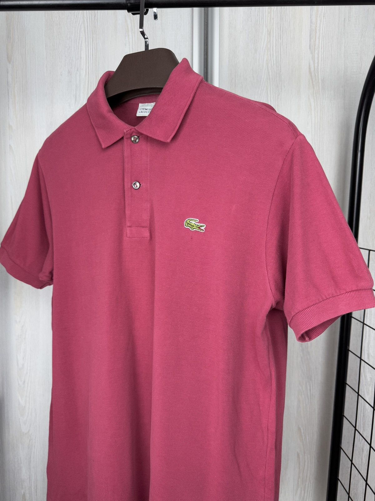 Lacoste Chemise Lacoste vintage 90s red polo tee shirt size 4 Size US M / EU 48-50 / 2 - 4 Thumbnail