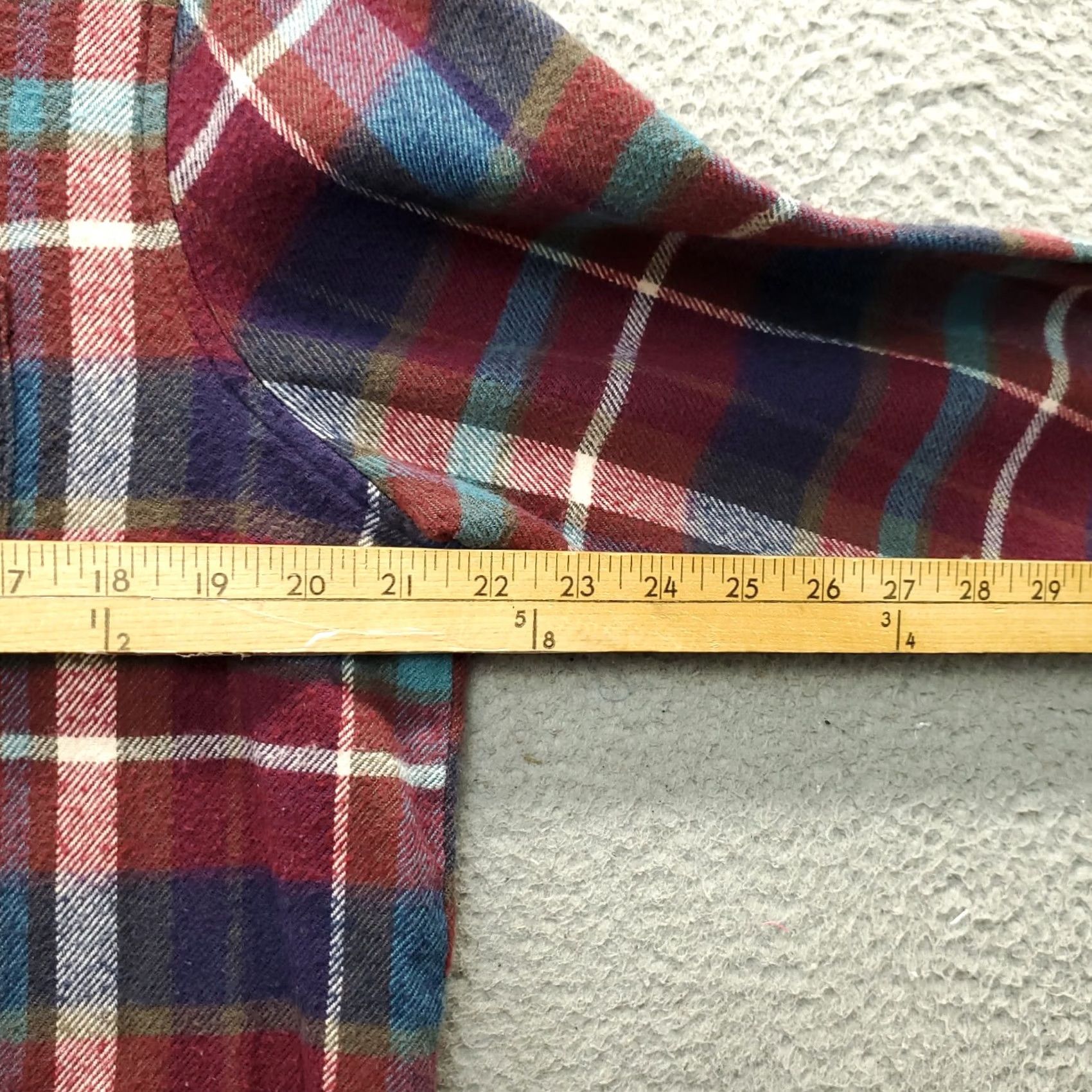 Vintage Woolrich Shirt Womens L Plaid Button-Up Collar Pocket Casual Shirt Women Size L / US 10 / IT 46 - 7 Thumbnail
