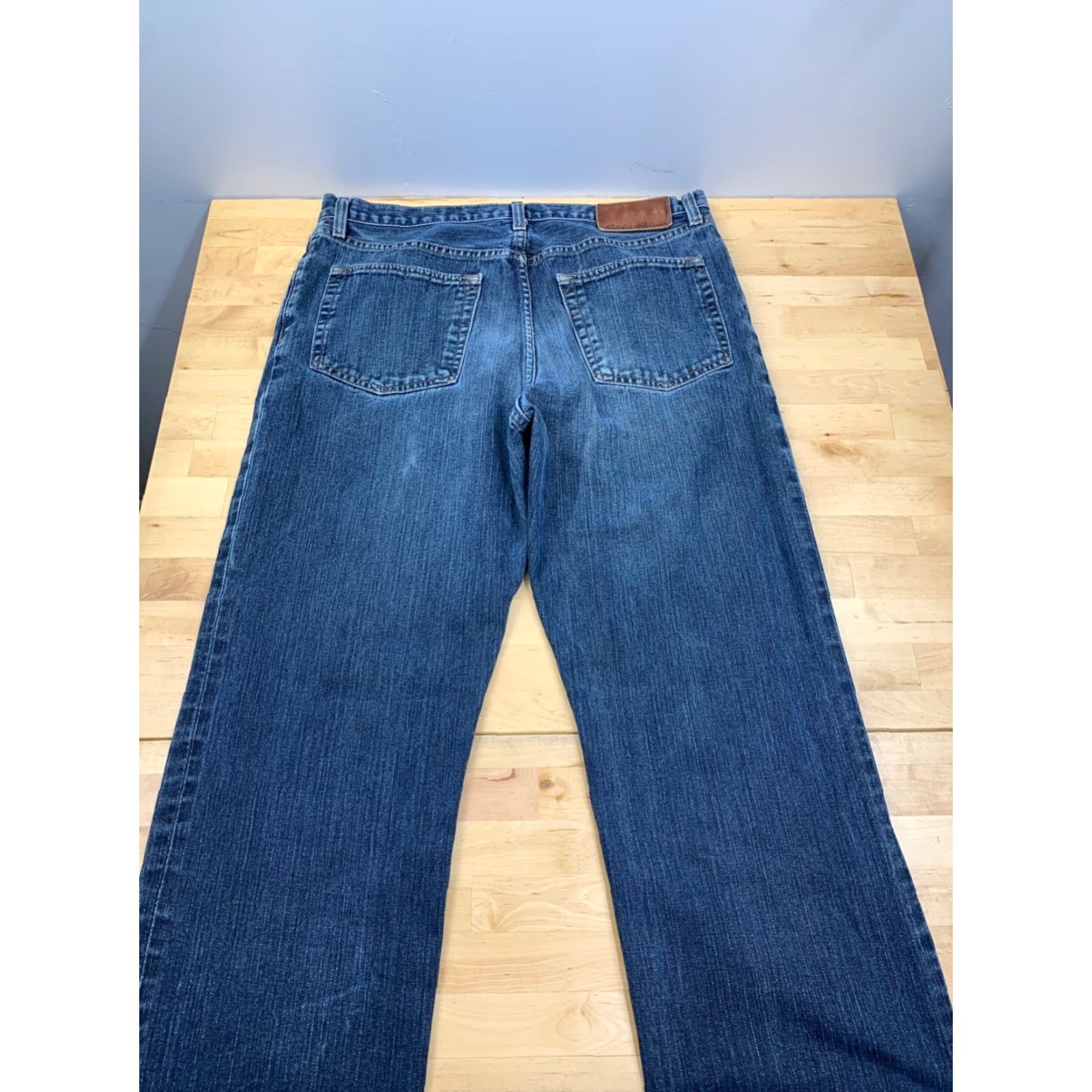 Eddie Bauer Eddie Bauer Denim Jeans Blue Mens 34x33 Relaxed Fit Loose #5957 Size US 34 / EU 50 - 3 Thumbnail