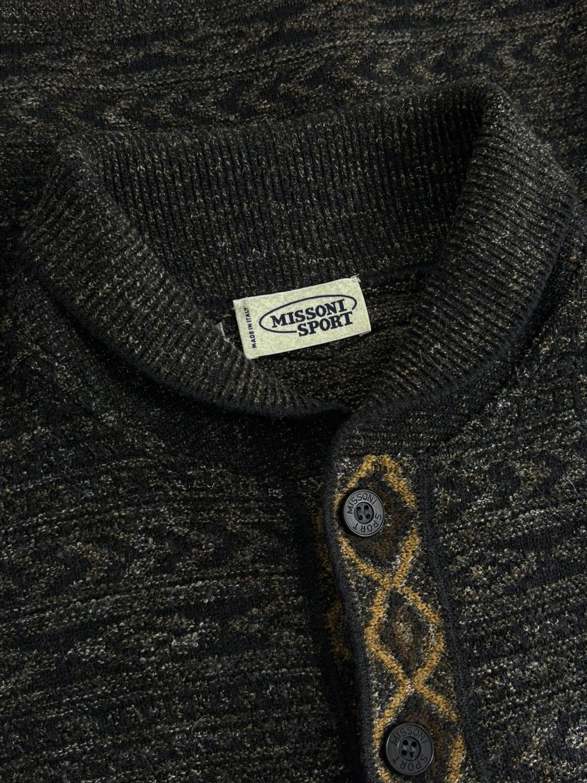Missoni Missoni Sport Vintage Wool Knitted Sweater Multicoloured Size US L / EU 52-54 / 3 - 15 Thumbnail