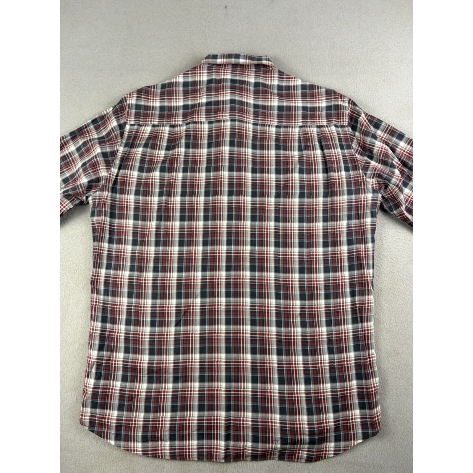Ermenegildo Zegna Ermenegildo Zegna Shirt Mens XL Gray Plaid Long Sleeve Button-Down Casual Size US XL / EU 56 / 4 - 5 Thumbnail