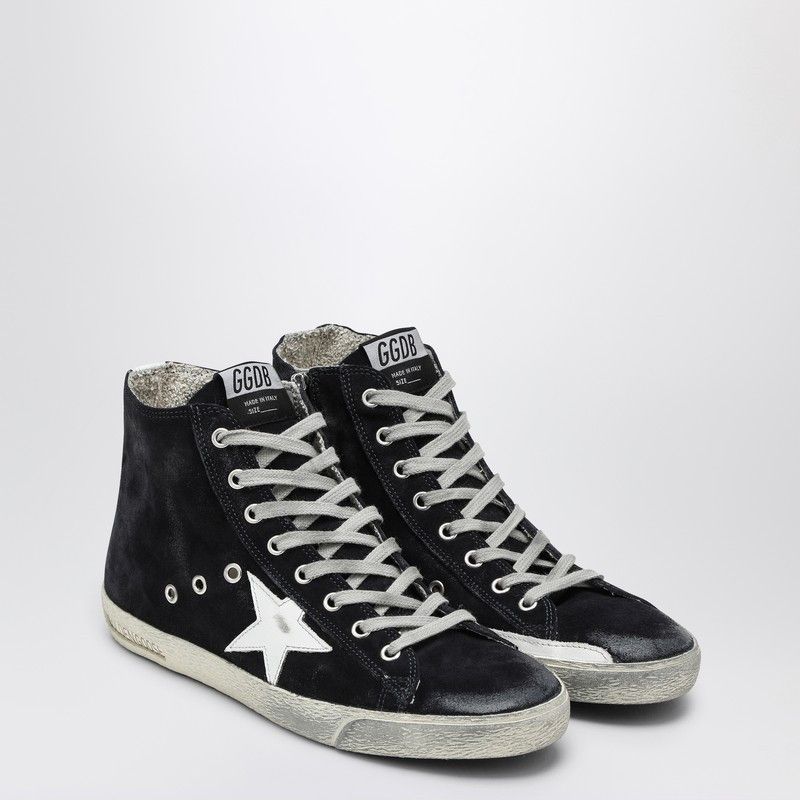 Golden Goose Golden Goose Francy Sneakers In Midnight Blue And White Size US 10 / IT 40 - 1 Thumbnail
