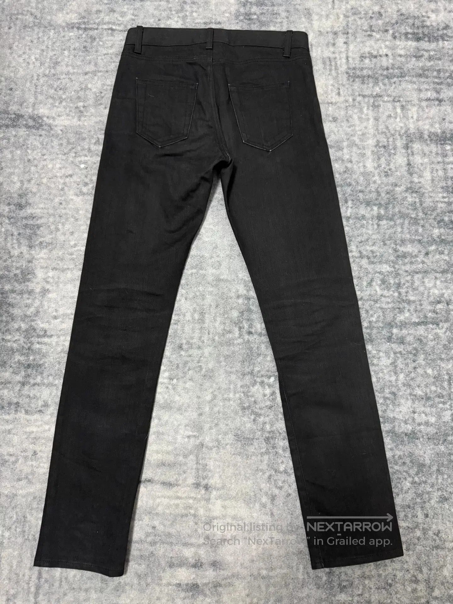 Saint Laurent Paris Saint Laurent Black Skinny Jeans SLP16SS. Size US 27 - 2 Thumbnail