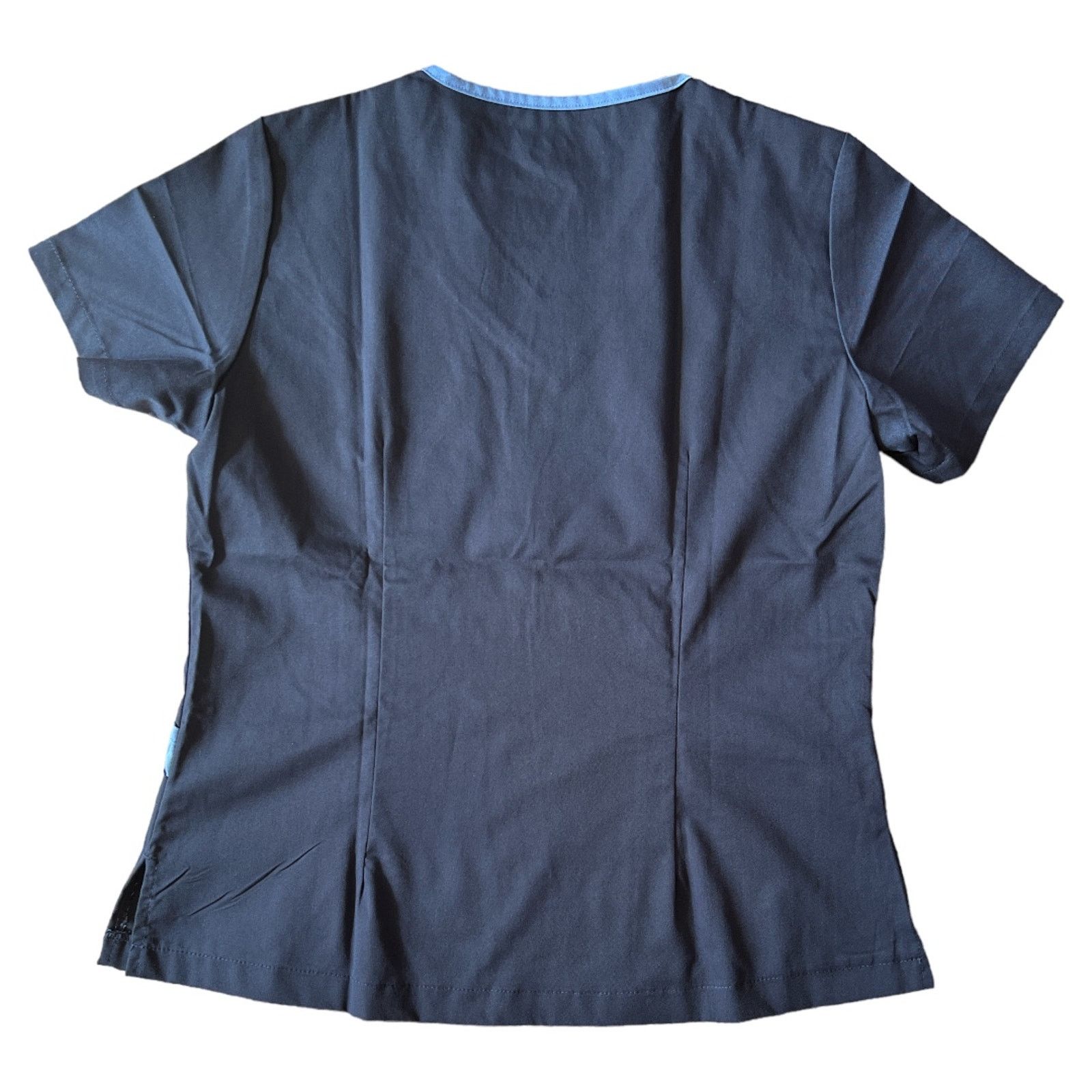 Other Dagacci Navy Blue V Neck 2 Pocket Scrubs Top, S Size S / US 4 / IT 40 - 2 Thumbnail