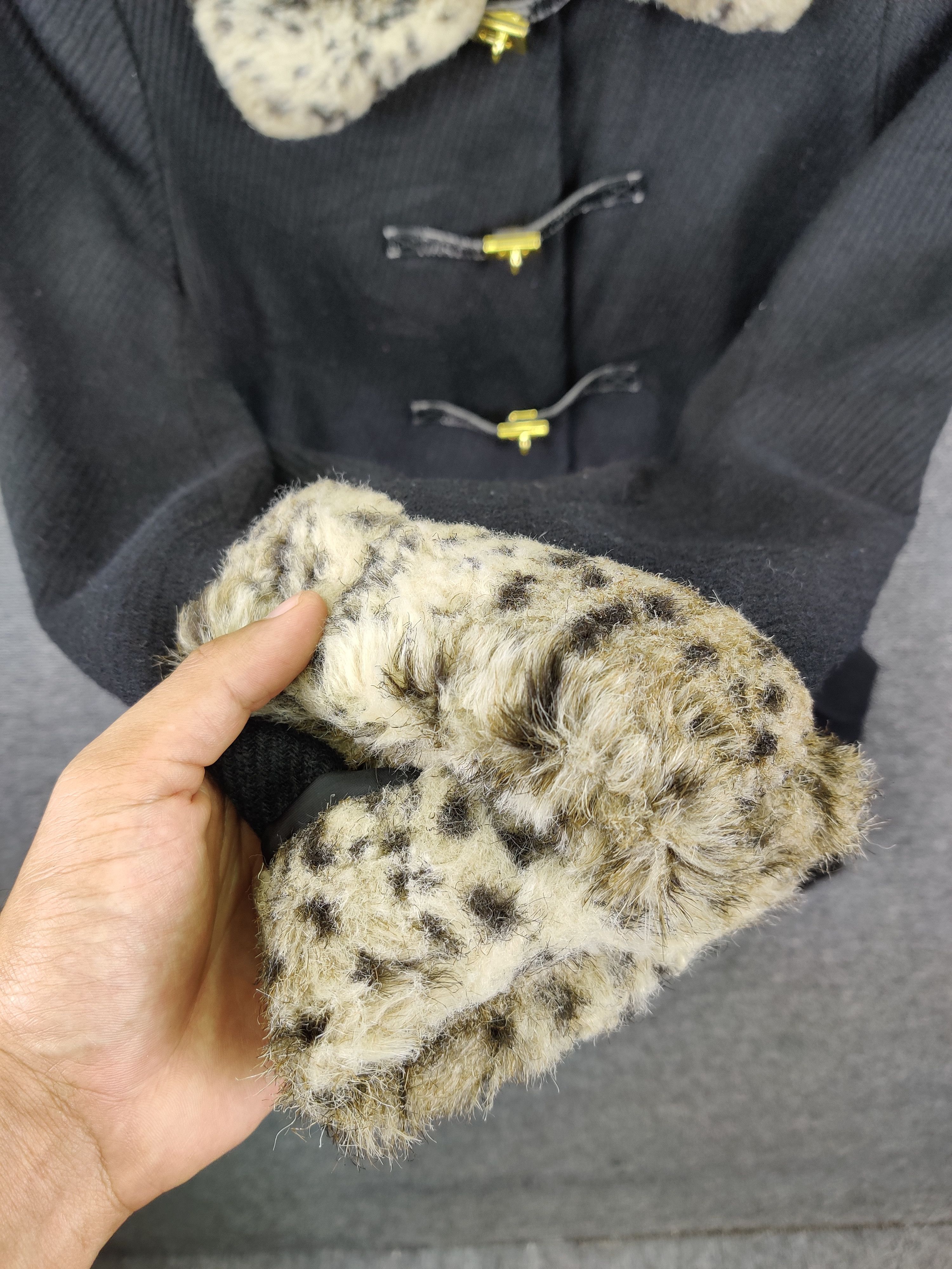 Morgan De Toi Morgan De Toi Leopard Wool Fur Coat Size US M / EU 48-50 / 2 - 14 Thumbnail