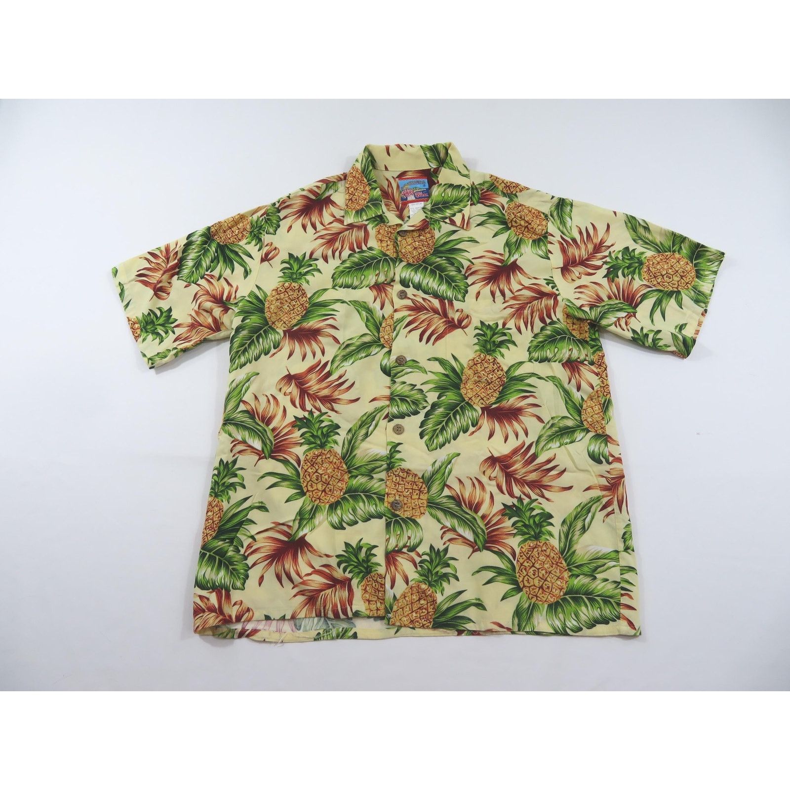 Reyn Spooner Reyn Spooner Joe Kealuha's Shirt Hawaiian Pineapple Rayon M Size US M / EU 48-50 / 2 - 1 Thumbnail