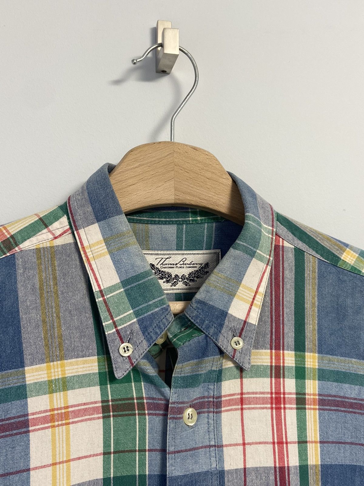 Burberry Thomas Burberry Button Up Shirt Size US L / EU 52-54 / 3 - 3 Thumbnail