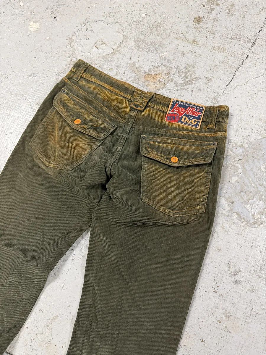 Dolce & Gabbana AW2006 Dolce & Gabbana Green Velvet Pants Size US 32 / EU 48 - 10 Thumbnail