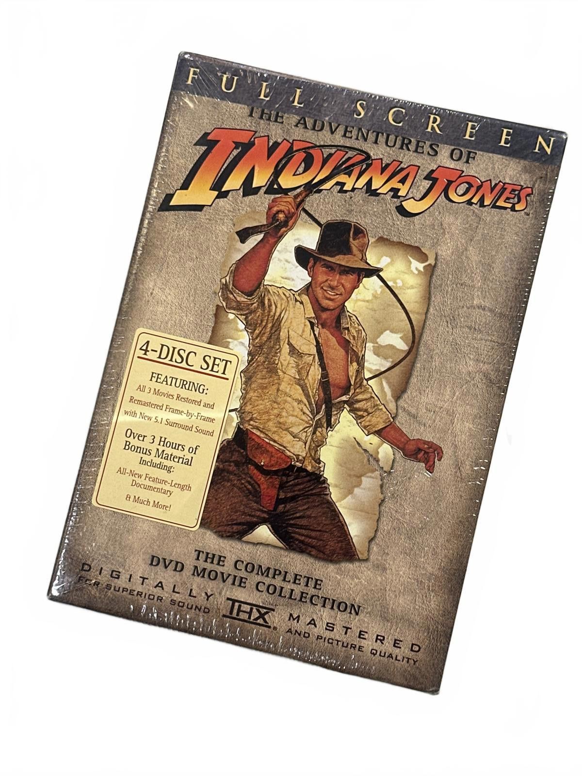Other [2003] SEALED The Adventures of Indiana Jones: Fullscreen Size ONE SIZE - 1 Thumbnail