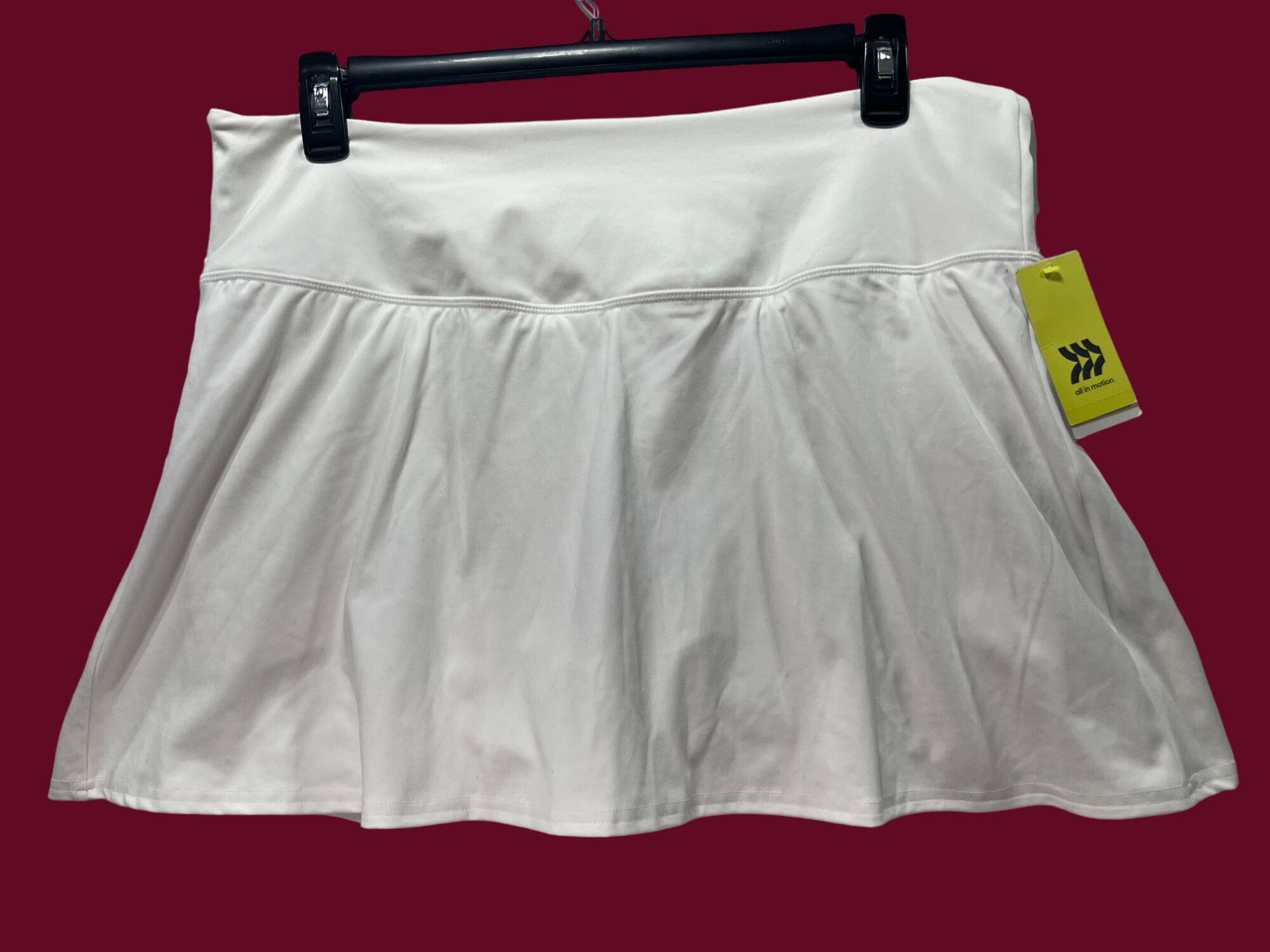 Other All In Motion - Women's Knit Shorts - White - XXL Size 38" / US 16 / IT 52 - 4 Thumbnail
