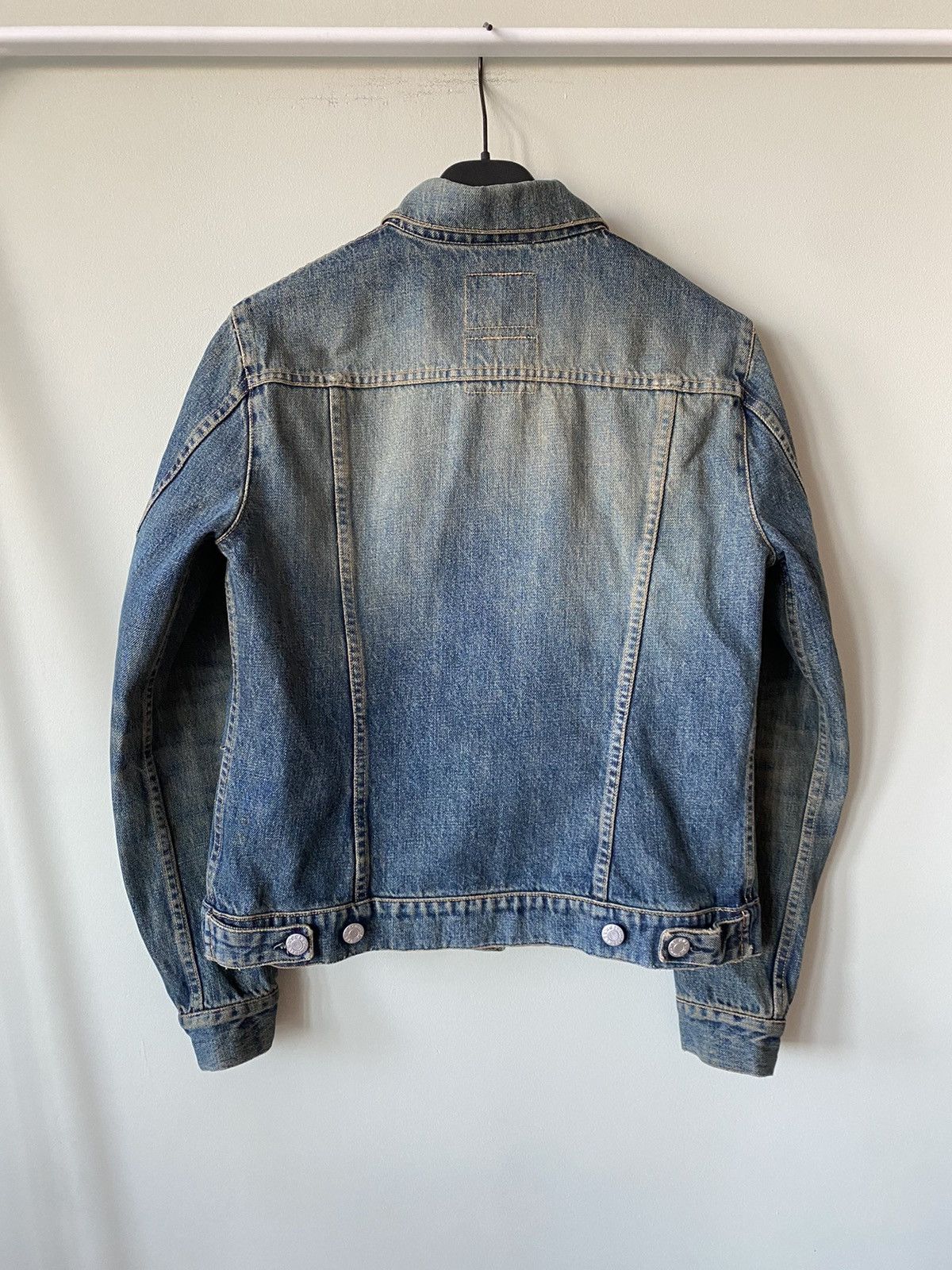 Helmut Lang 1993 Helmut Lang Rider Denim jacket vintage Size S / US 4 / IT 40 - 2 Thumbnail