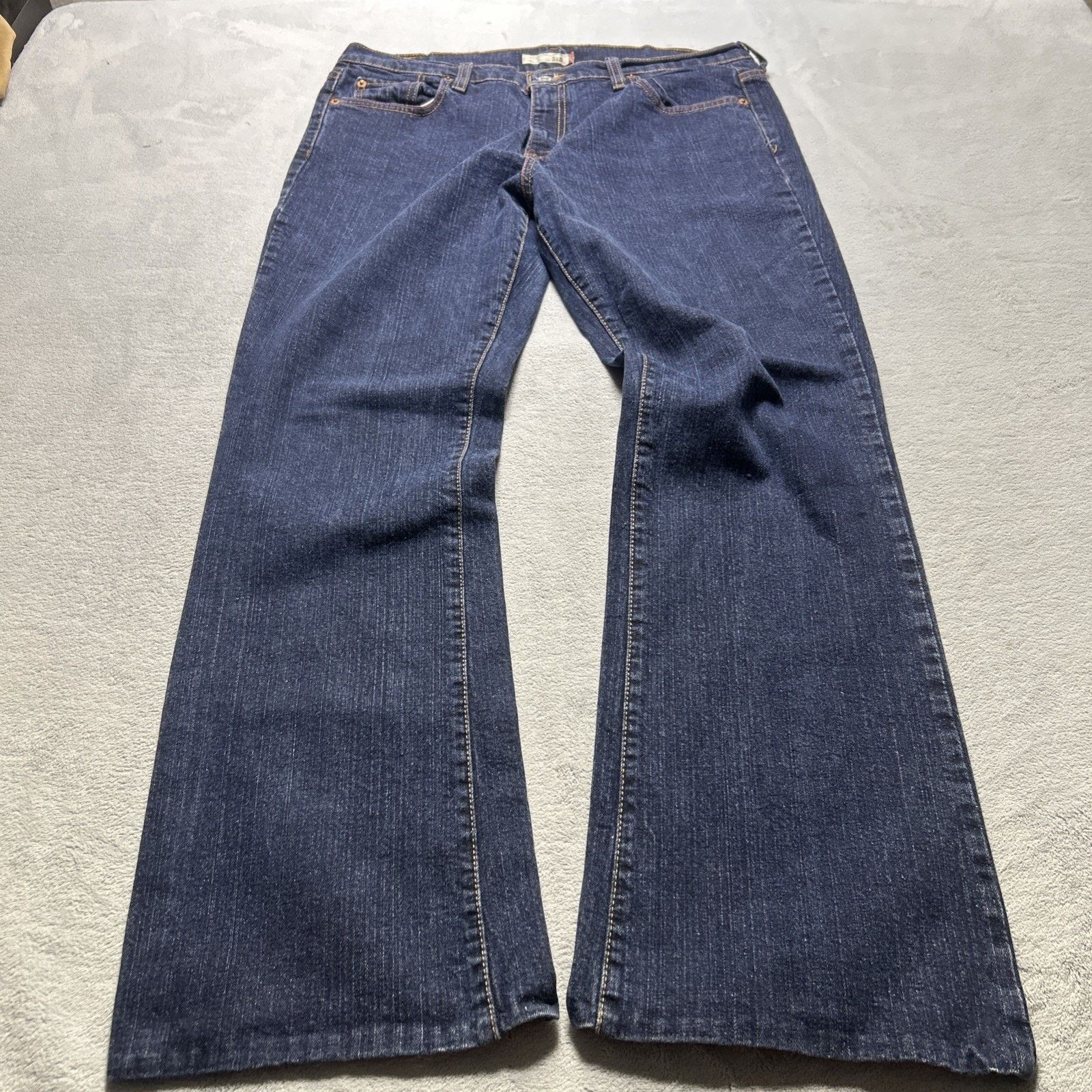 Levi's Levis 515 Beyond Baggy Jeans Women 14 Reg 36x31 Wide Bootcut Size 36" / US 14 / IT 50 - 2 Thumbnail