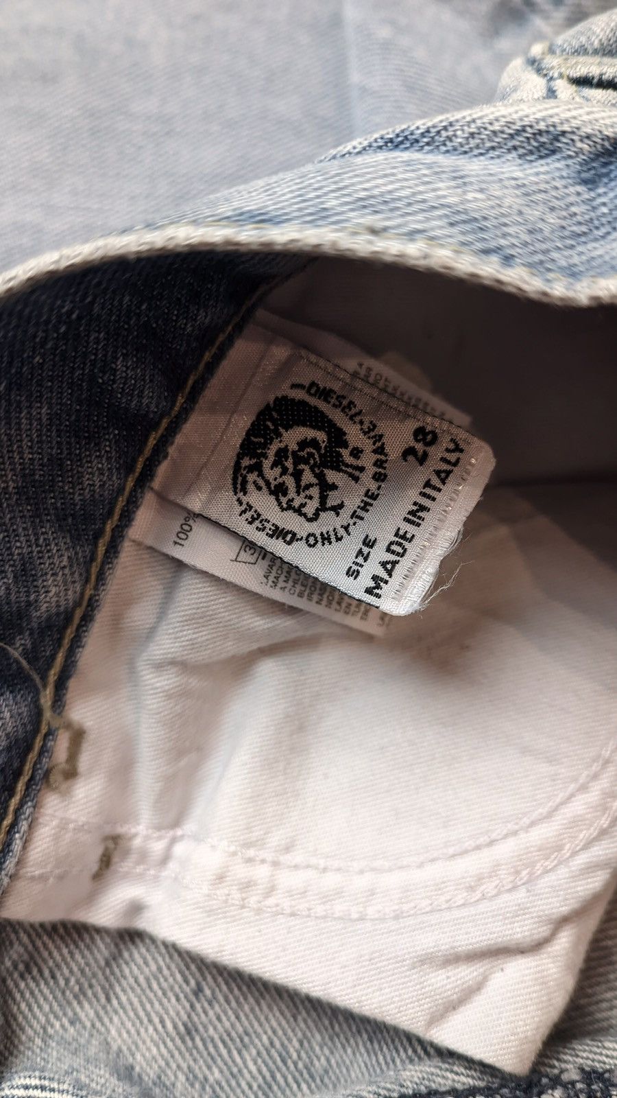 Japanese Brand Flared Jeans Diesel Y2K vintage crazy mudwash ysl armani Size US 28 / EU 44 - 6 Thumbnail