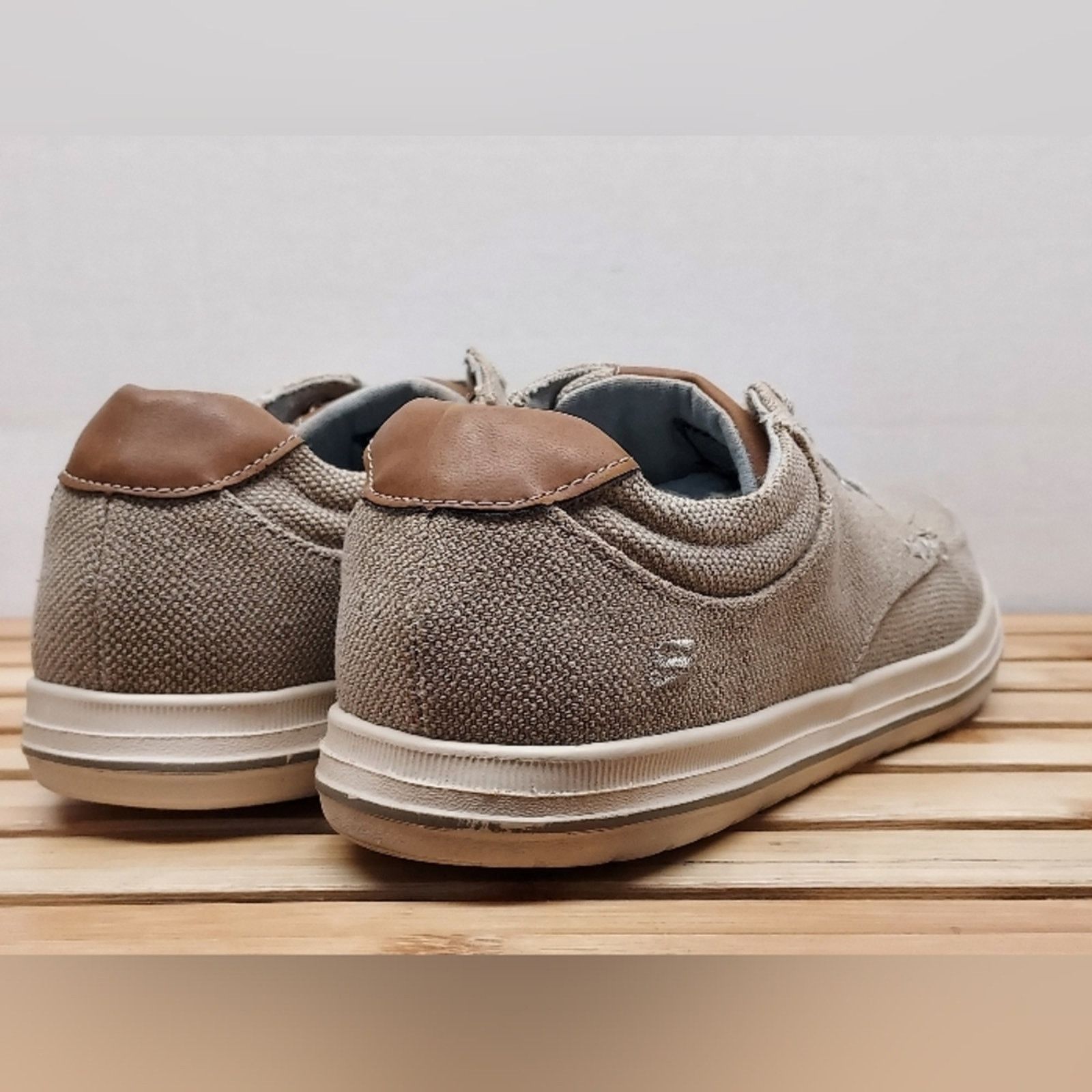 SKECHERS Skechers Mens | Khaki | Soden Casual Fashion Shoes Size 10.5 Size US 10.5 / EU 43-44 - 3 Thumbnail