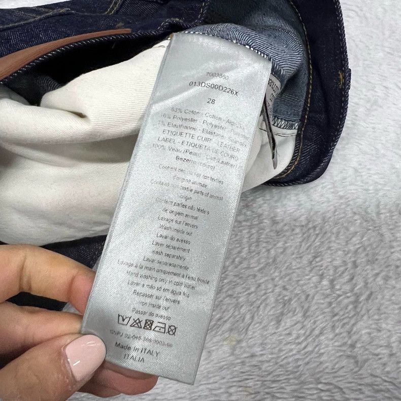 Dior Dior Dark blue slim jeans Size US 28 / EU 44 - 4 Thumbnail