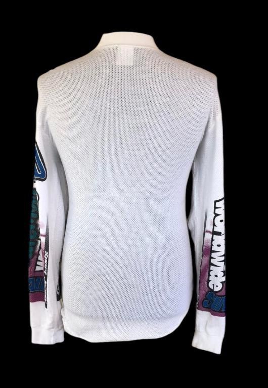 Other 1989 Vintage Sinisalo worldwide Racing motocross jersey Size US M / EU 48-50 / 2 - 2 Thumbnail