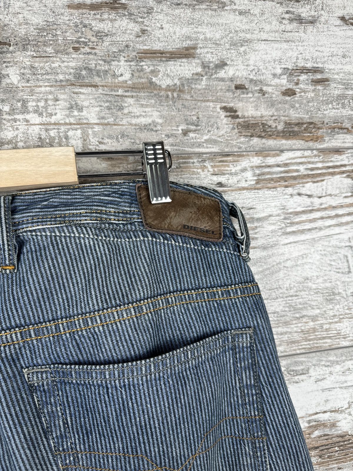 Diesel × Diesel Black Gold × Vintage Mens Vintage Diesel denim jeans luxury avant garde size 36 Size US 36 / EU 52 - 14 Thumbnail