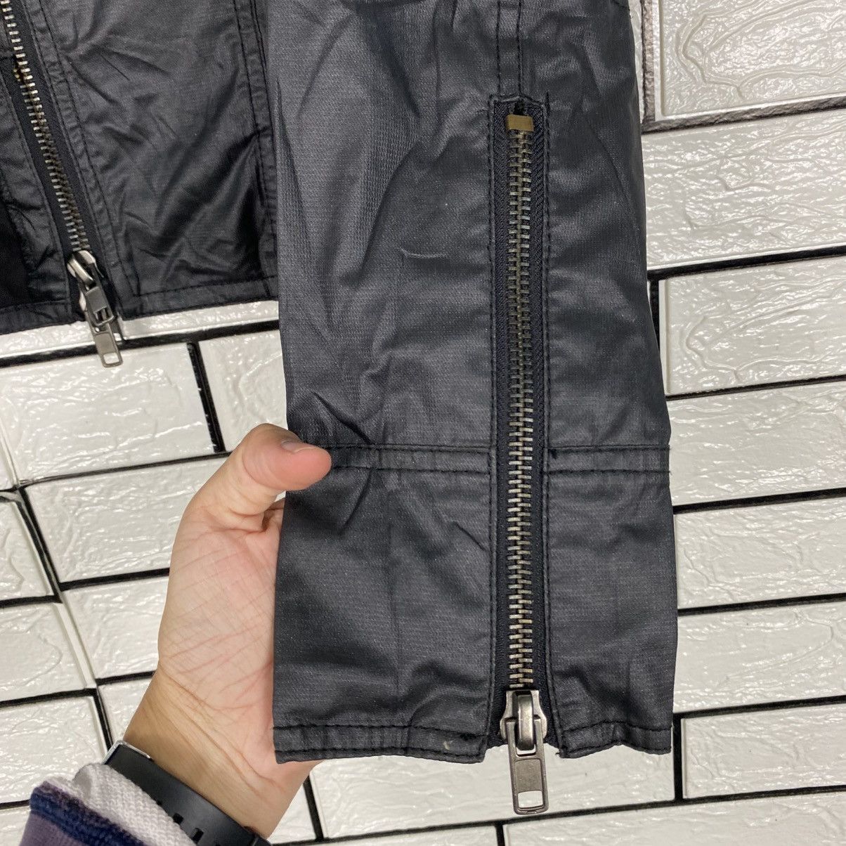 Hysteric Glamour 📌Vintage Cropped Soft Leather Biker Jacket Spiral Girl Size US M / EU 48-50 / 2 - 17 Thumbnail
