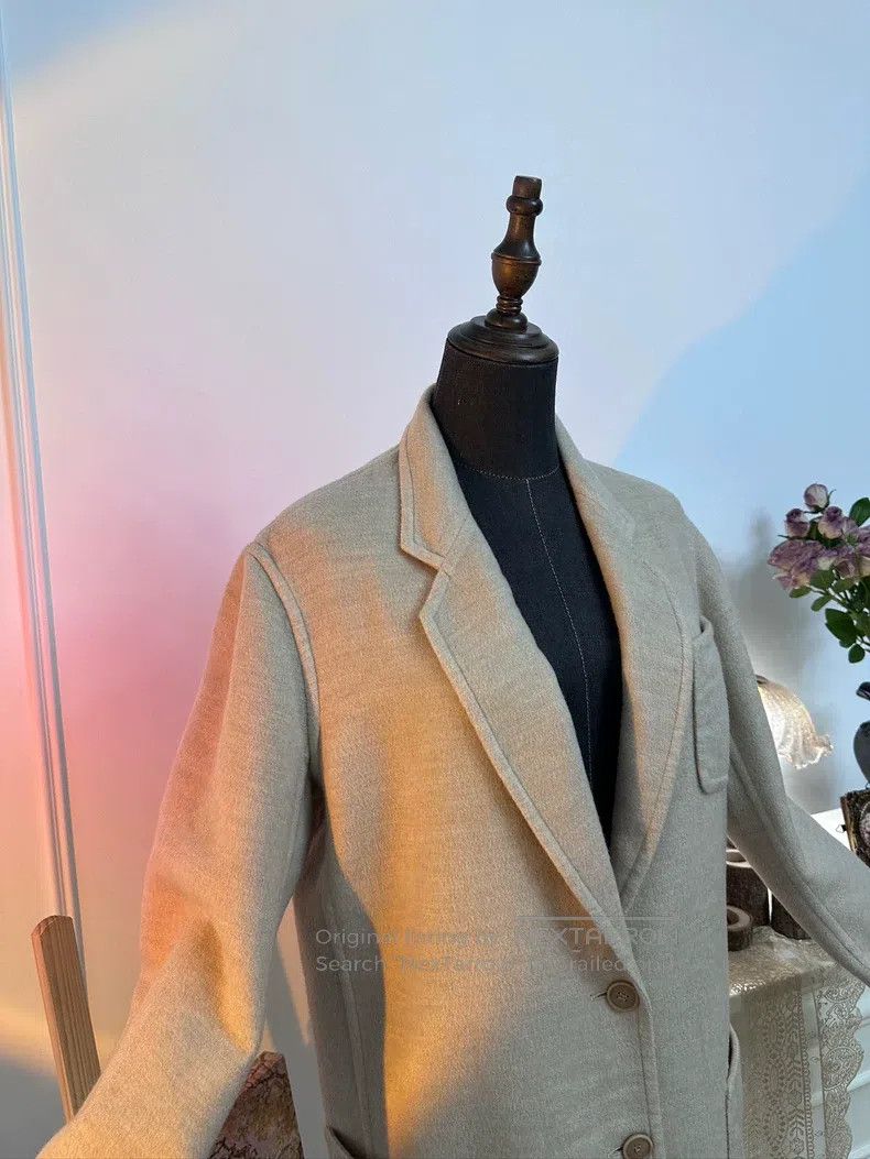 Hermes Hermes Margiela Era Cashmere Double-Faced Tweed Suit Jacke Size XS / US 0-2 / IT 36-38 - 4 Thumbnail