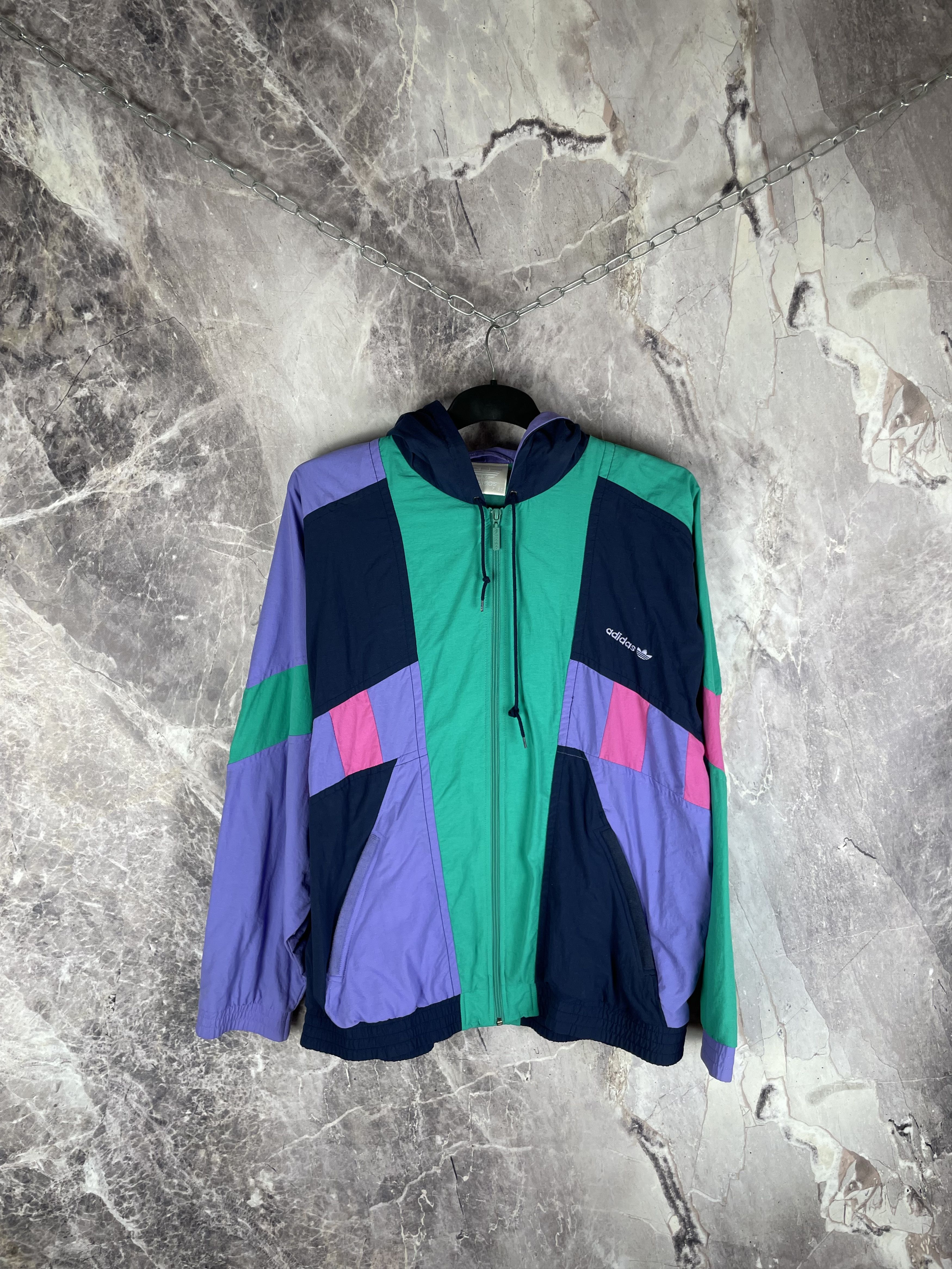 Adidas × Vintage Rare Vintage track top jacket 80s 90s Russia