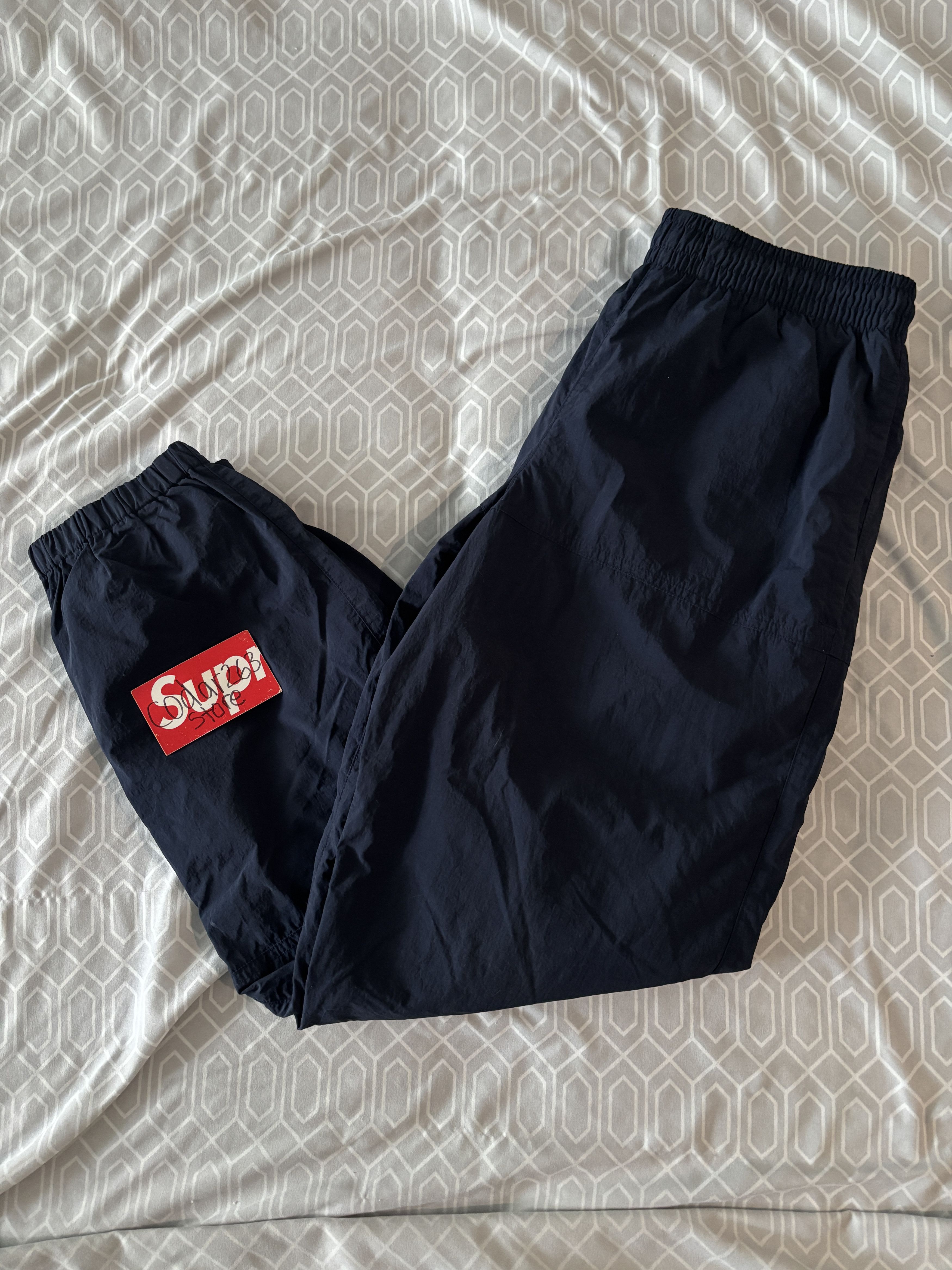 Palace 2017 Palace Over Park Shell Tri-Ferg Trackpants Navy Triferg Size US 30 / EU 46 - 2 Thumbnail