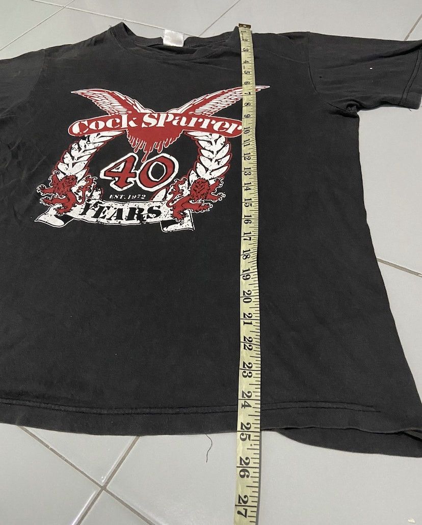 Band Tees × Vintage Vintage Cock Sparrer 40th Anniversary Size US M / EU 48-50 / 2 - 6 Thumbnail