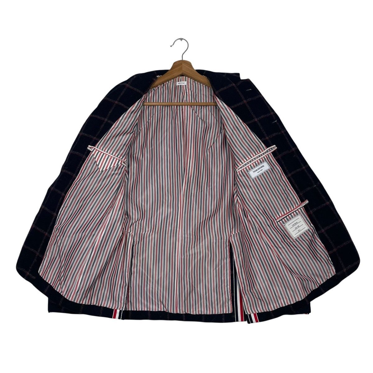 Thom Browne Thom Browne Wool Tartan Casual Jacket Size US M / EU 48-50 / 2 - 11 Thumbnail