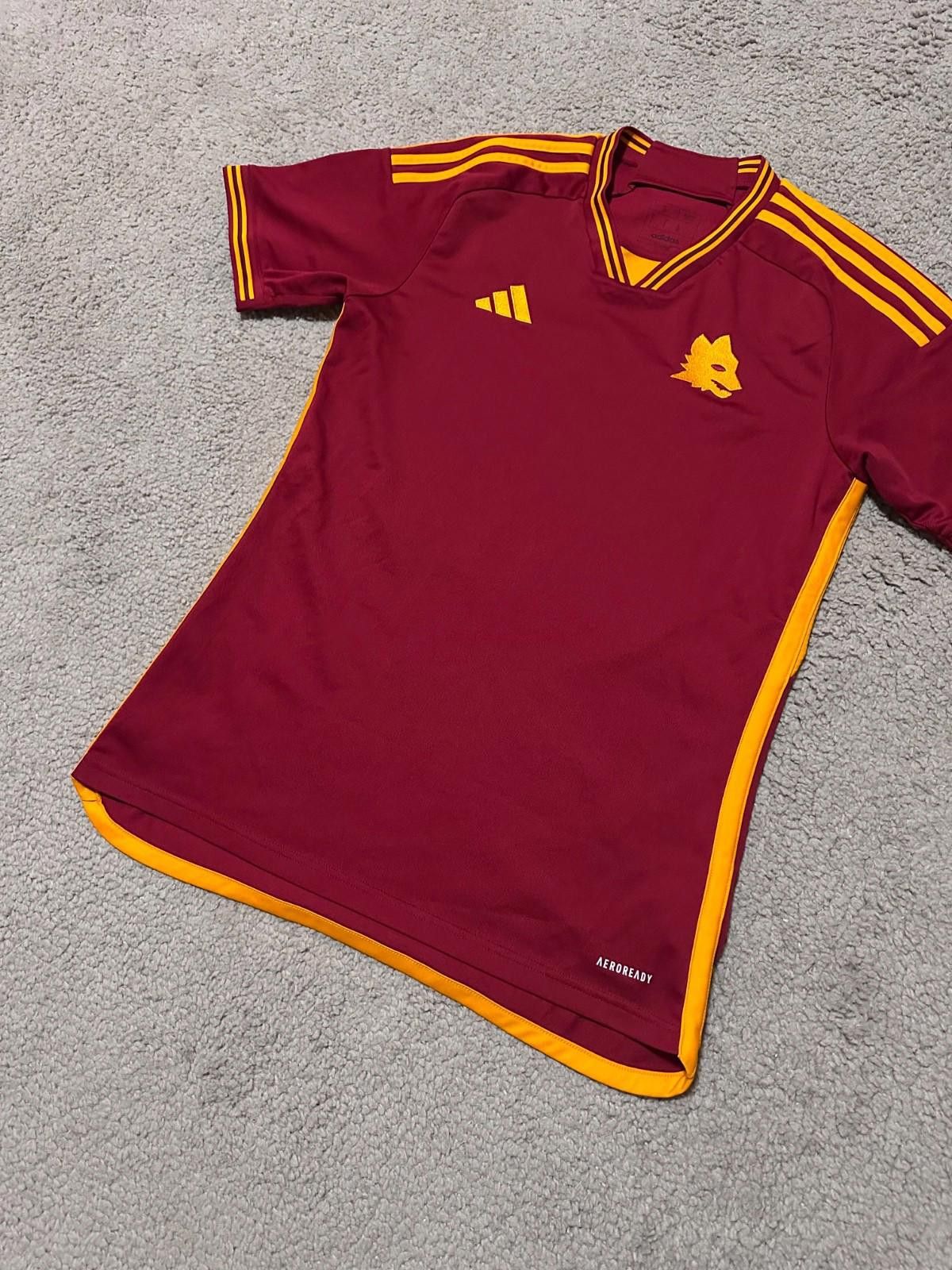Adidas Dybala AS Roma Jersey 2023 Home Soccer Football Shirt Adidas Size US S / EU 44-46 / 1 - 2 Thumbnail