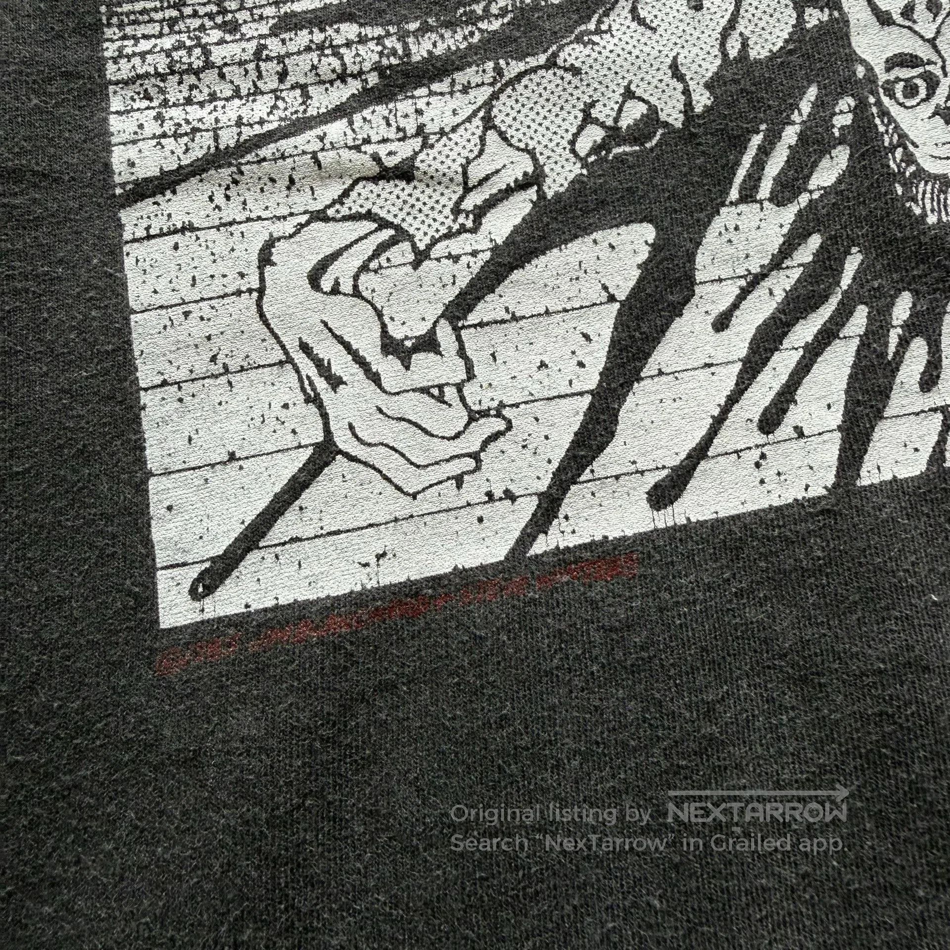 Vintage Vintage 90s Punk Raw Power Band Tee. Size US L / EU 52-54 / 3 - 5 Thumbnail