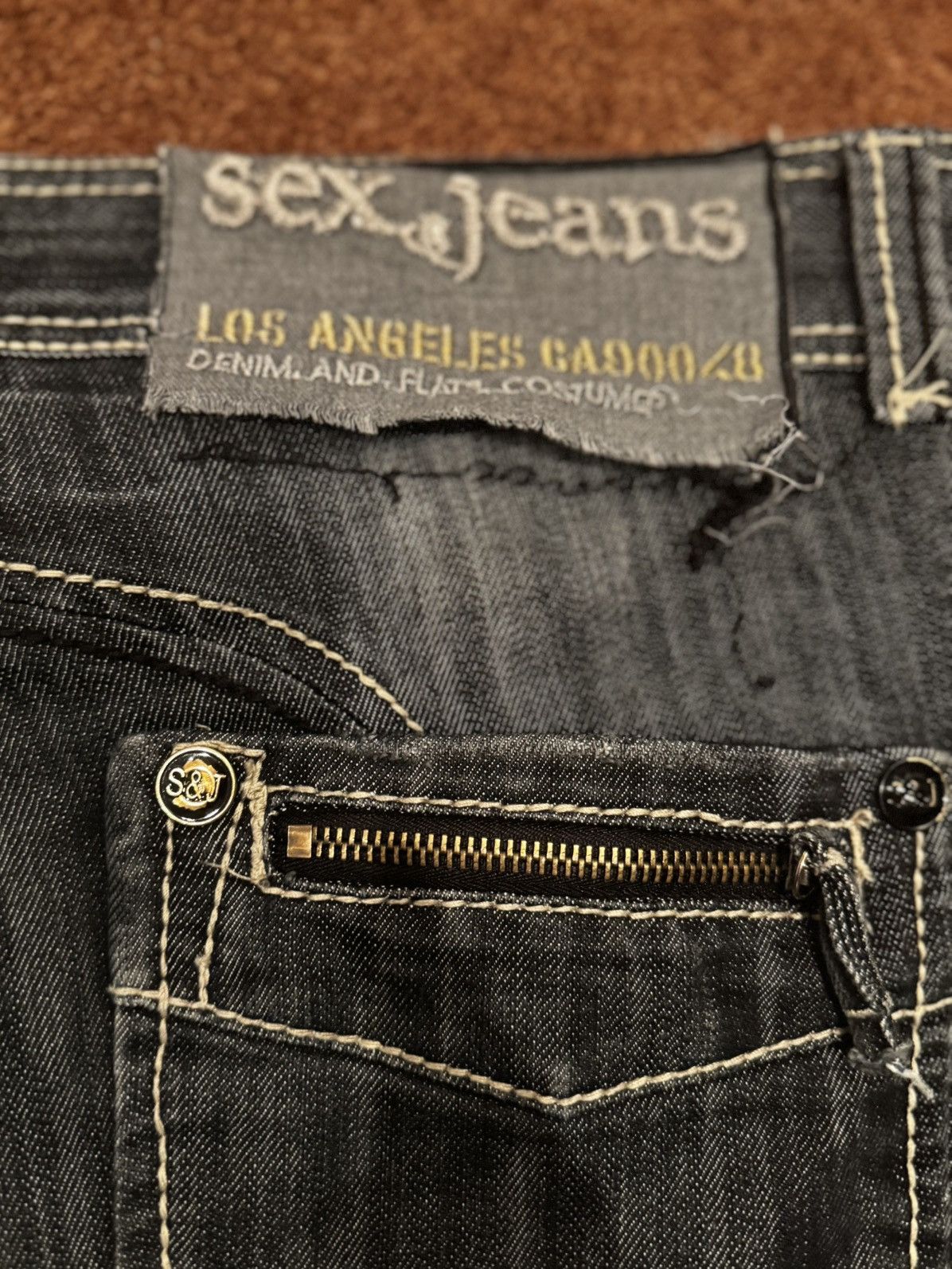 Other crazy early 00s Sex and Jean’s Denim Size US 30 / EU 46 - 7 Thumbnail