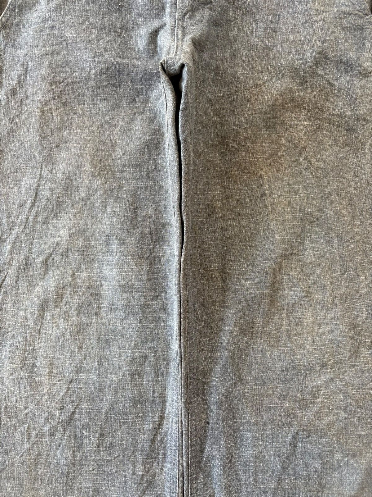 Japanese Brand Vintage Japanese Blue Way Mud Wash Baggy Jeans Size US 34 / EU 50 - 5 Thumbnail