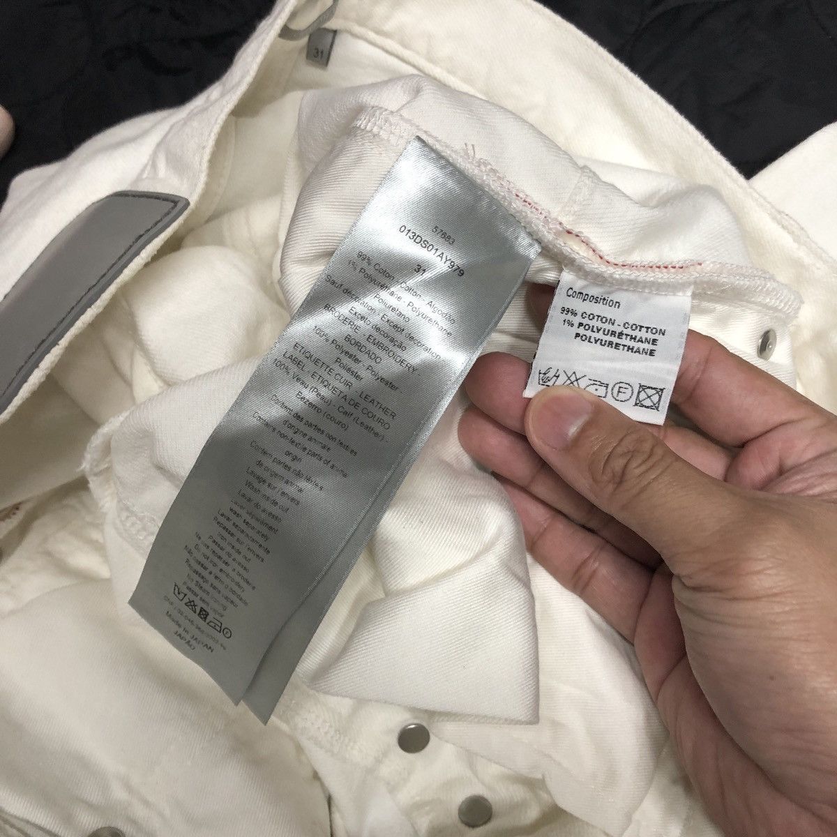 Dior Dior selvedge jeans Size US 31 - 9 Thumbnail