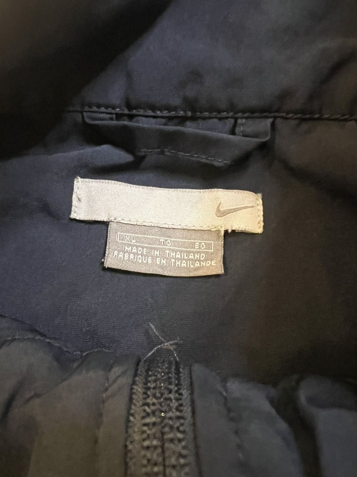 Nike × Vintage Y2K NIKE Track-Suit Navy Track Jacket Size US XL / EU 56 / 4 - 11 Thumbnail