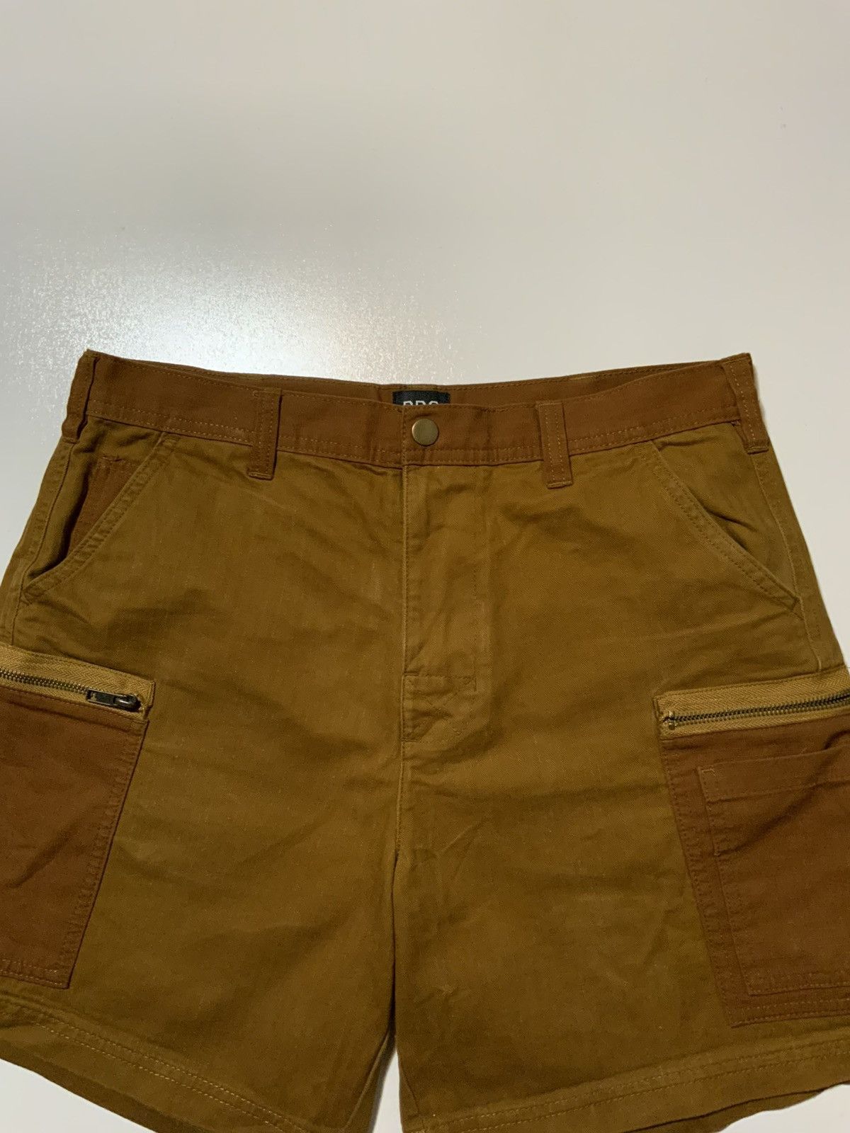 Bdg × Urban Outfitters BDG Herringbone Twill HBT Stripe Cargo Utility Shorts Size US 32 / EU 48 - 6 Thumbnail