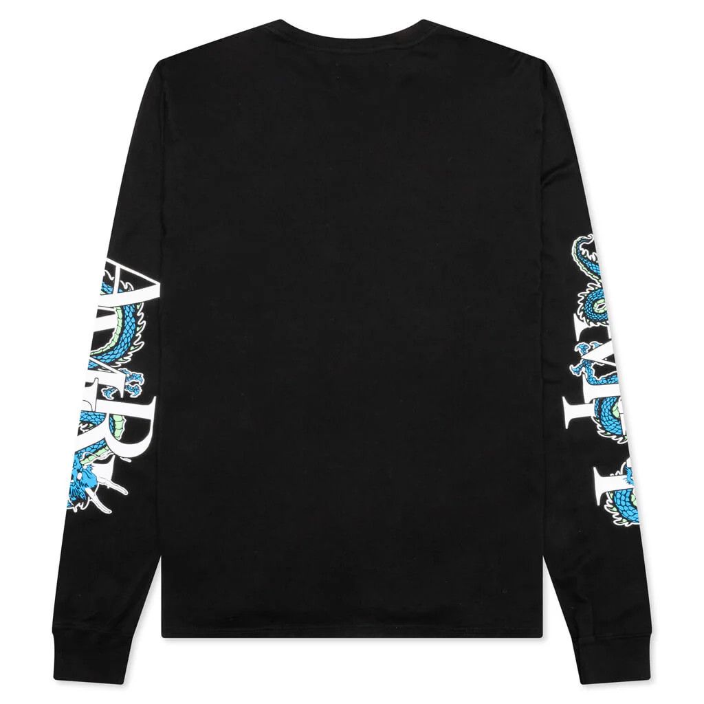 Amiri o1mle0326 LNY Dragon L/S Tee Shirt in Black Size US XL / EU 56 / 4 - 2 Thumbnail