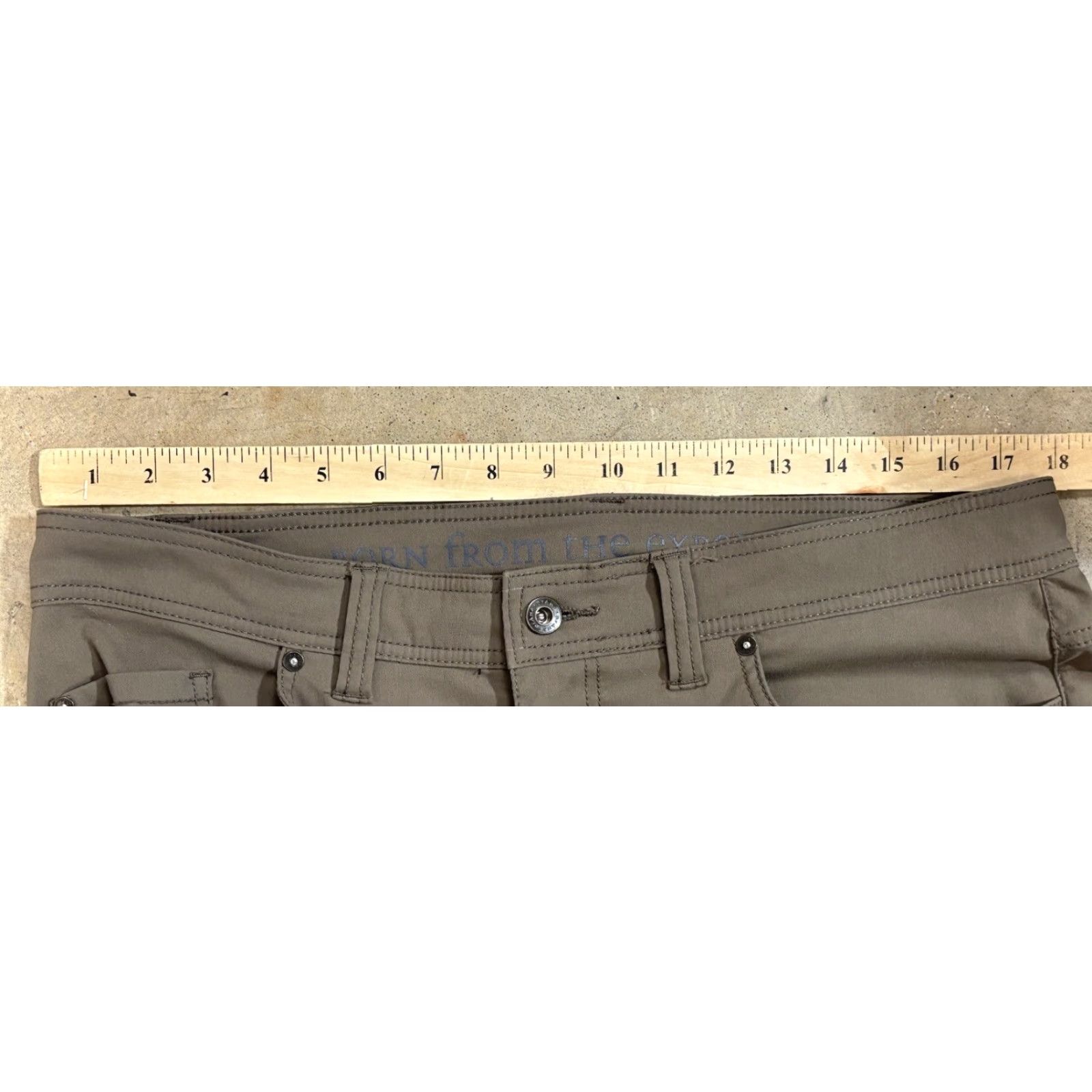 Prana prAna Brion II Slim Hiking Pants 36x32 Stretch Brown Outdoor Casual Men's Size US 36 / EU 52 - 7 Thumbnail