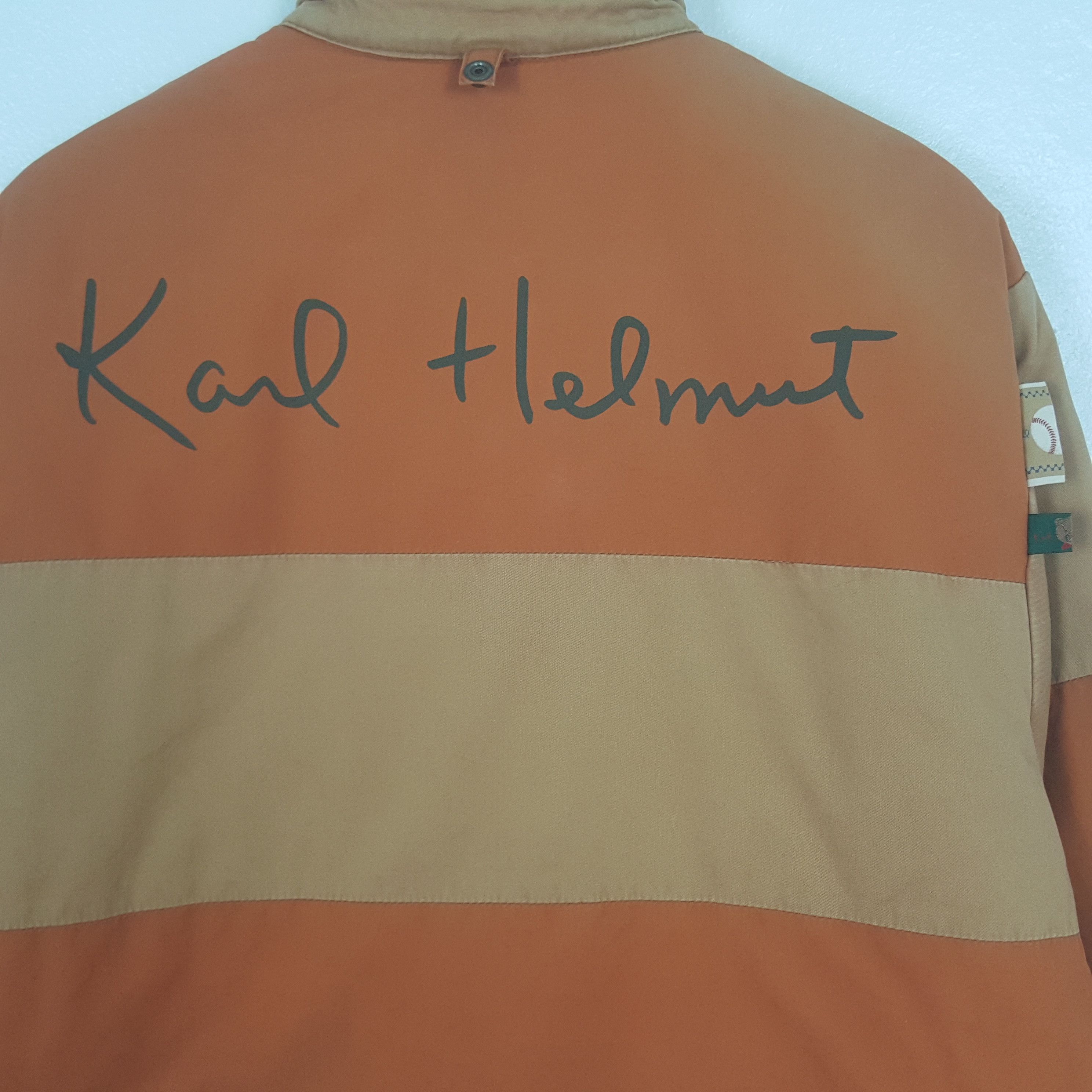 Karl Helmut Vintage Karl Helmut Striped Puffer Jacket Size US L / EU 52-54 / 3 - 2 Thumbnail
