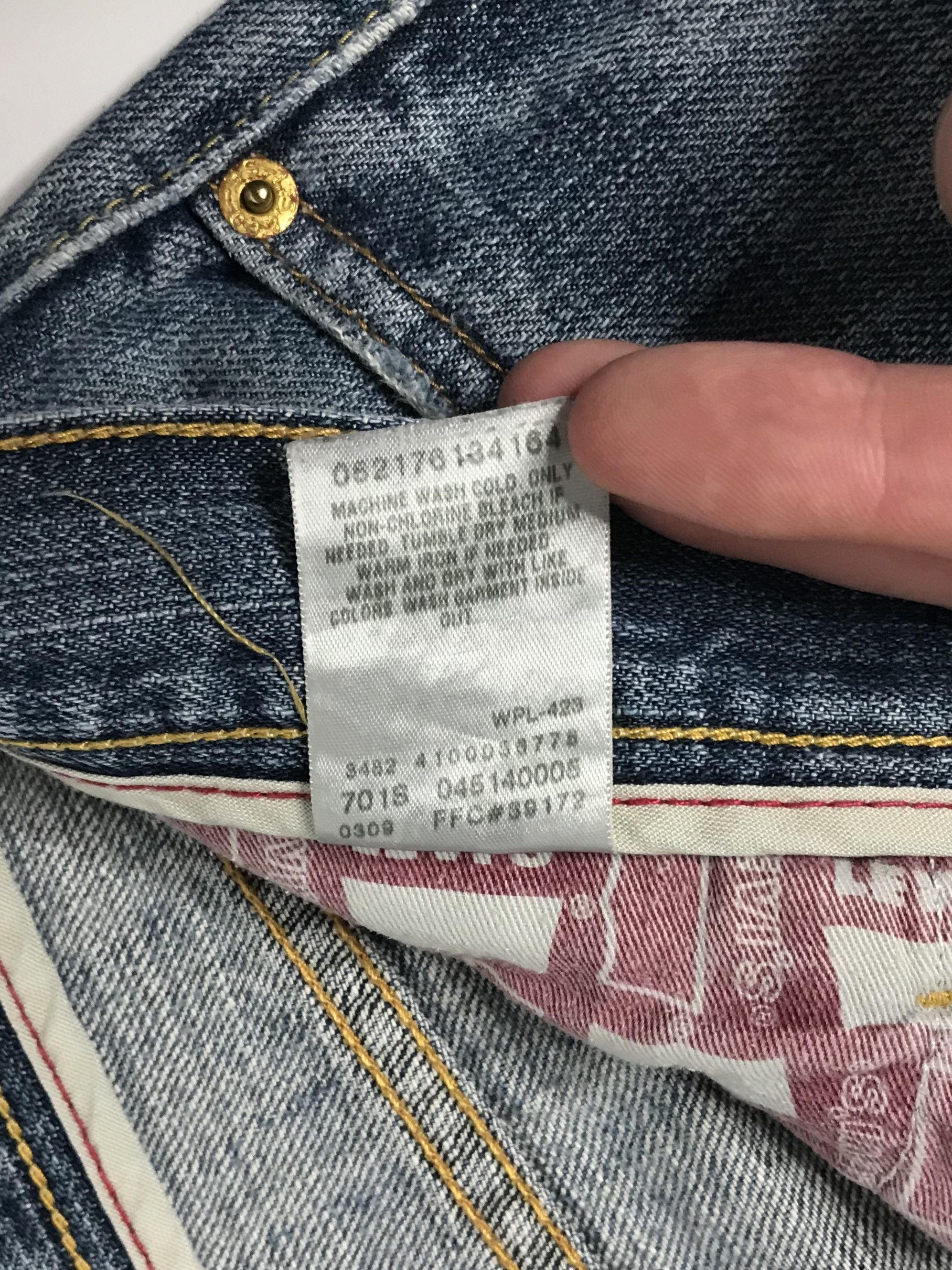 Levi's Vintage Clothing Levis 514 Slim Straight Vintage Denim Pants W36 L32 Size US 36 / EU 52 - 12 Thumbnail