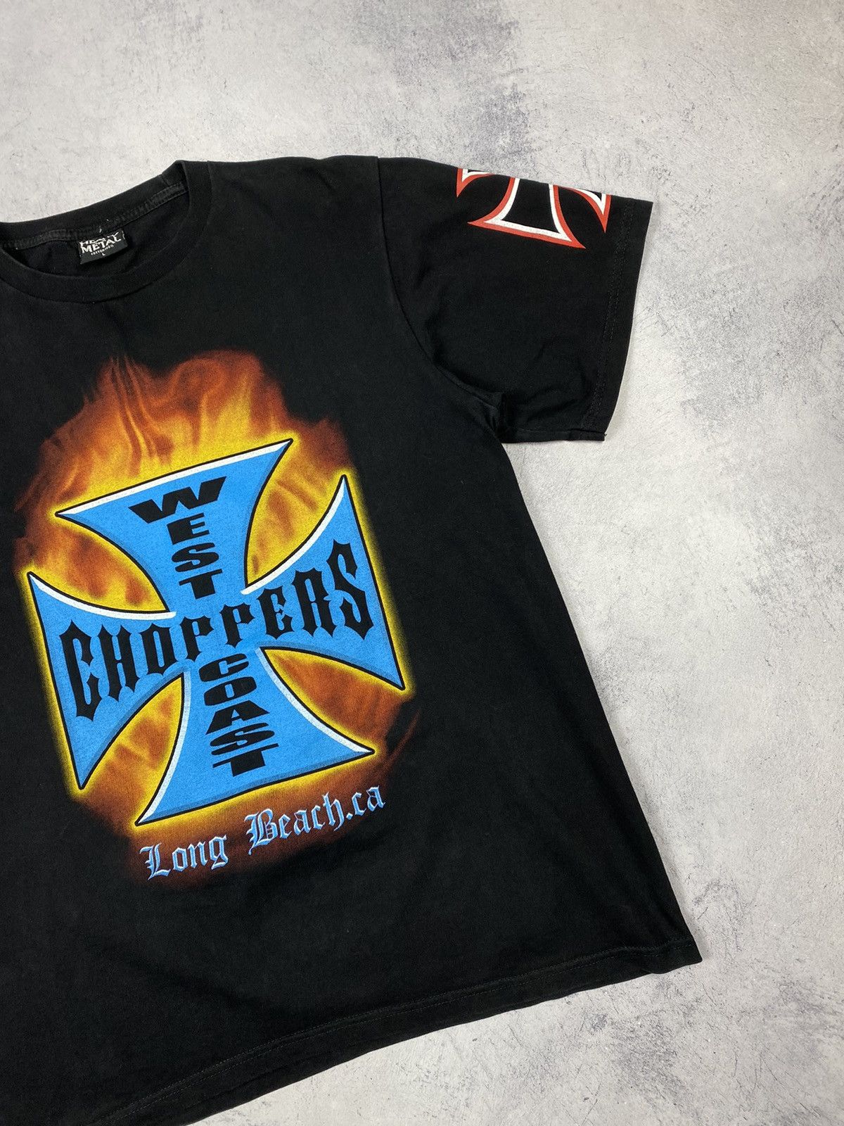 Vintage Vintage West Coast Chopper Paul Walker Need for Speed tee Size US L / EU 52-54 / 3 - 3 Thumbnail