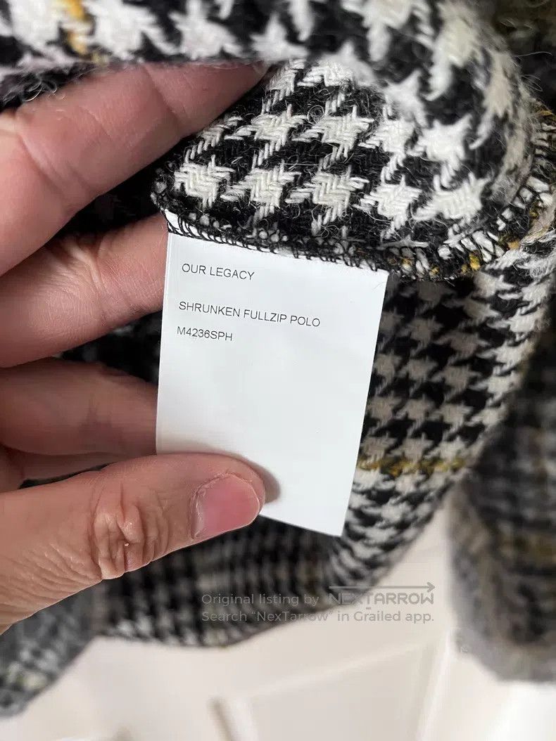 Our Legacy Our Legacy Wool Blend Zip-Up Jacket Size US L / EU 52-54 / 3 - 5 Thumbnail
