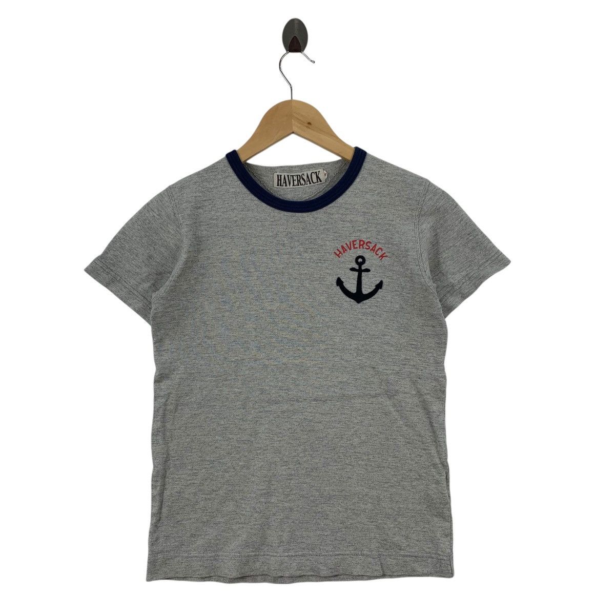 Haversack HAVERSACK ANCHOR Japanese Brand Marine Navy Tshirt Size US S / EU 44-46 / 1 - 1 Thumbnail