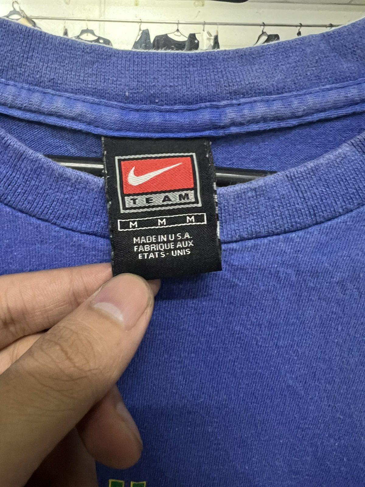 Nike Nike Vintage 90s Team Brazil - Brazil Futebol Size US M / EU 48-50 / 2 - 5 Thumbnail