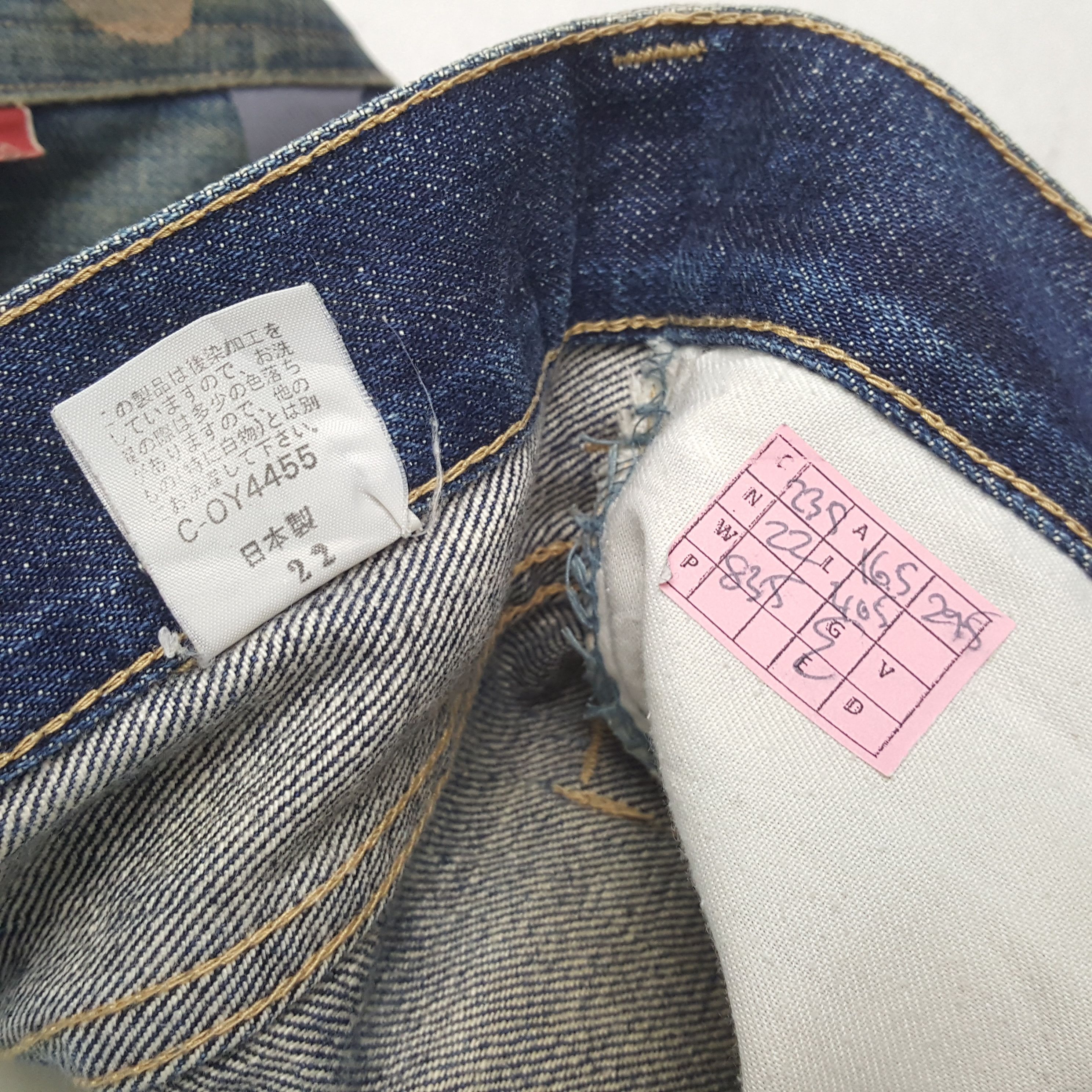 Japanese Brand × Vintage EVISU Japanese Brand Fashion Style Custom Daicock Jeans Size US 33 - 14 Thumbnail
