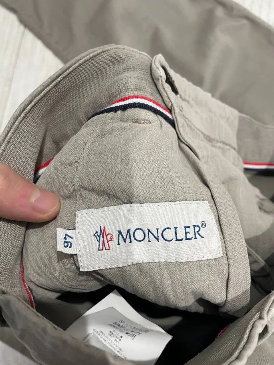 Moncler Vintage Moncler Pantalone Sportivo Cargo Pants Pocket Size US 30 / EU 46 - 14 Thumbnail