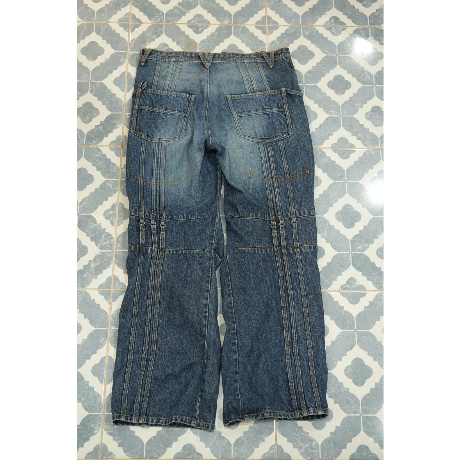 Marithe + Francois Girbaud *Very Rare* 1 of 1 Sample Girbaud Jeans Size US 34 / EU 50 - 2 Thumbnail