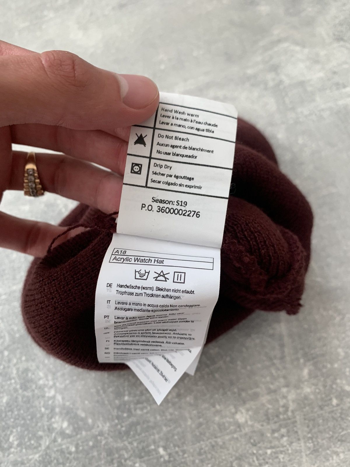 Carhartt × Vintage Carhartt Beanie Hat Size ONE SIZE - 7 Thumbnail