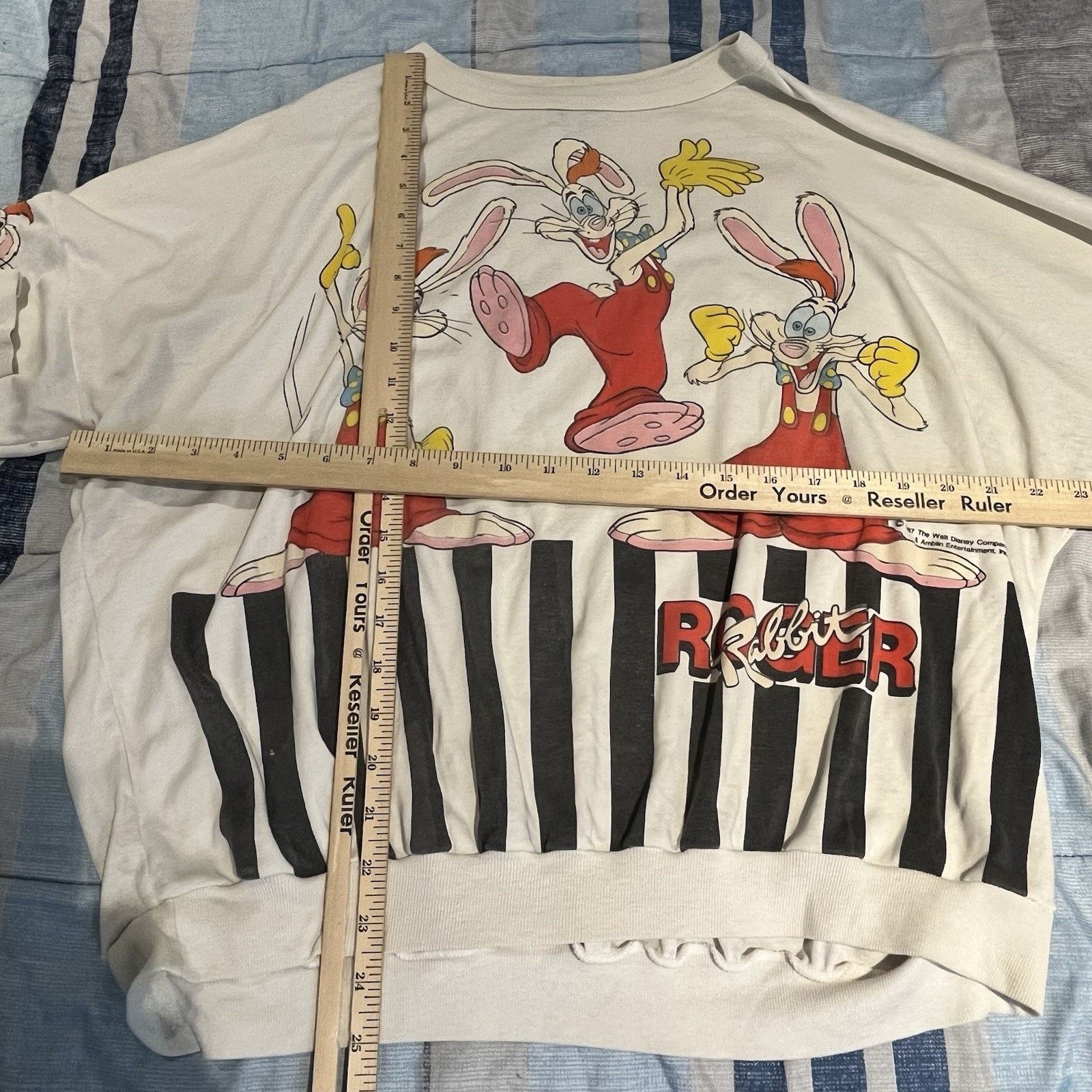 Disney VTG Disney women's L / 42 1987 Rodger shirt made in USA Size L / US 10 / IT 46 - 3 Thumbnail