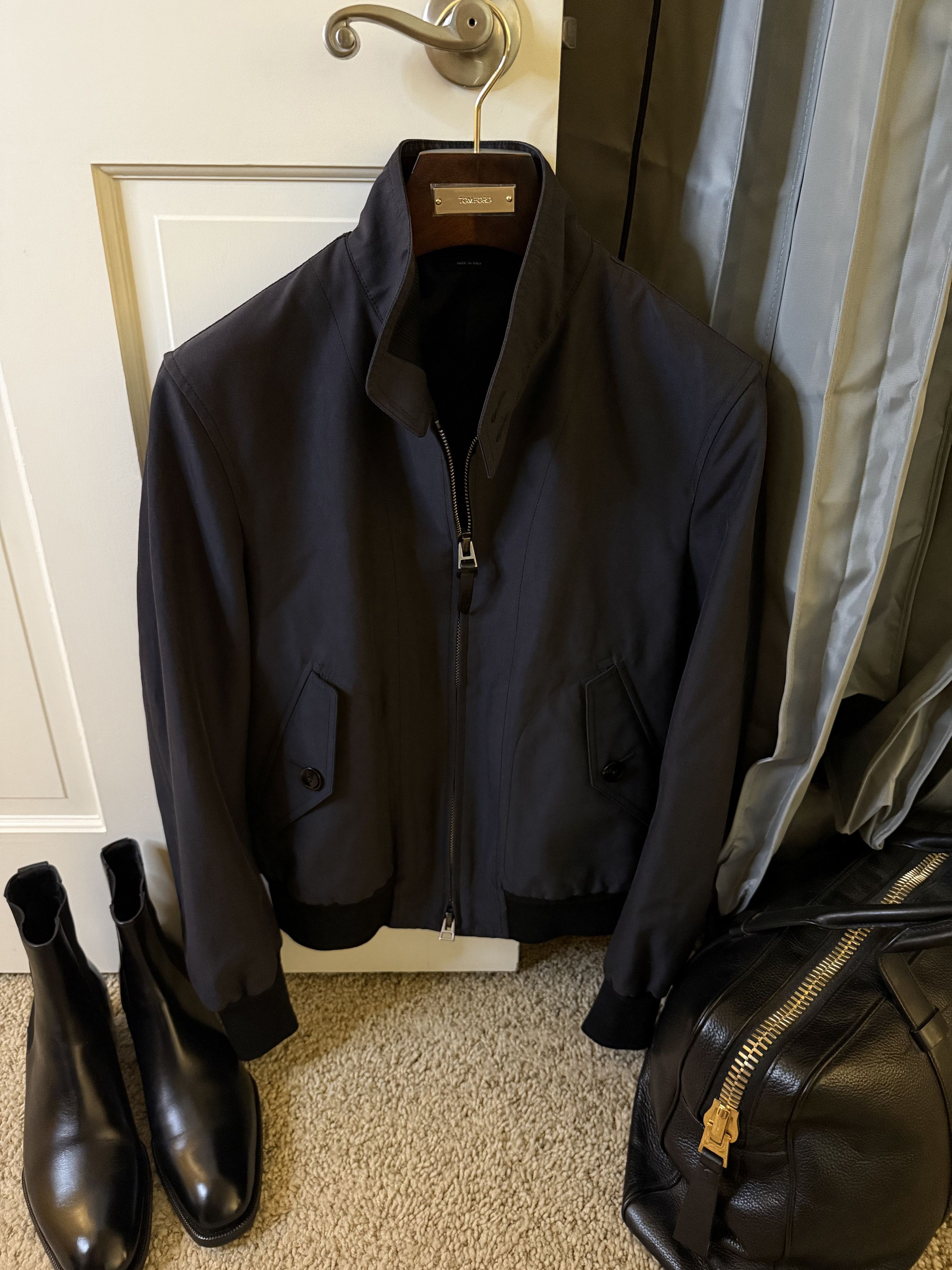 Tom Ford Best Dressed $4,300 w/tax Navy Bond Inspired Jacket Size US M / EU 48-50 / 2 - 15 Thumbnail