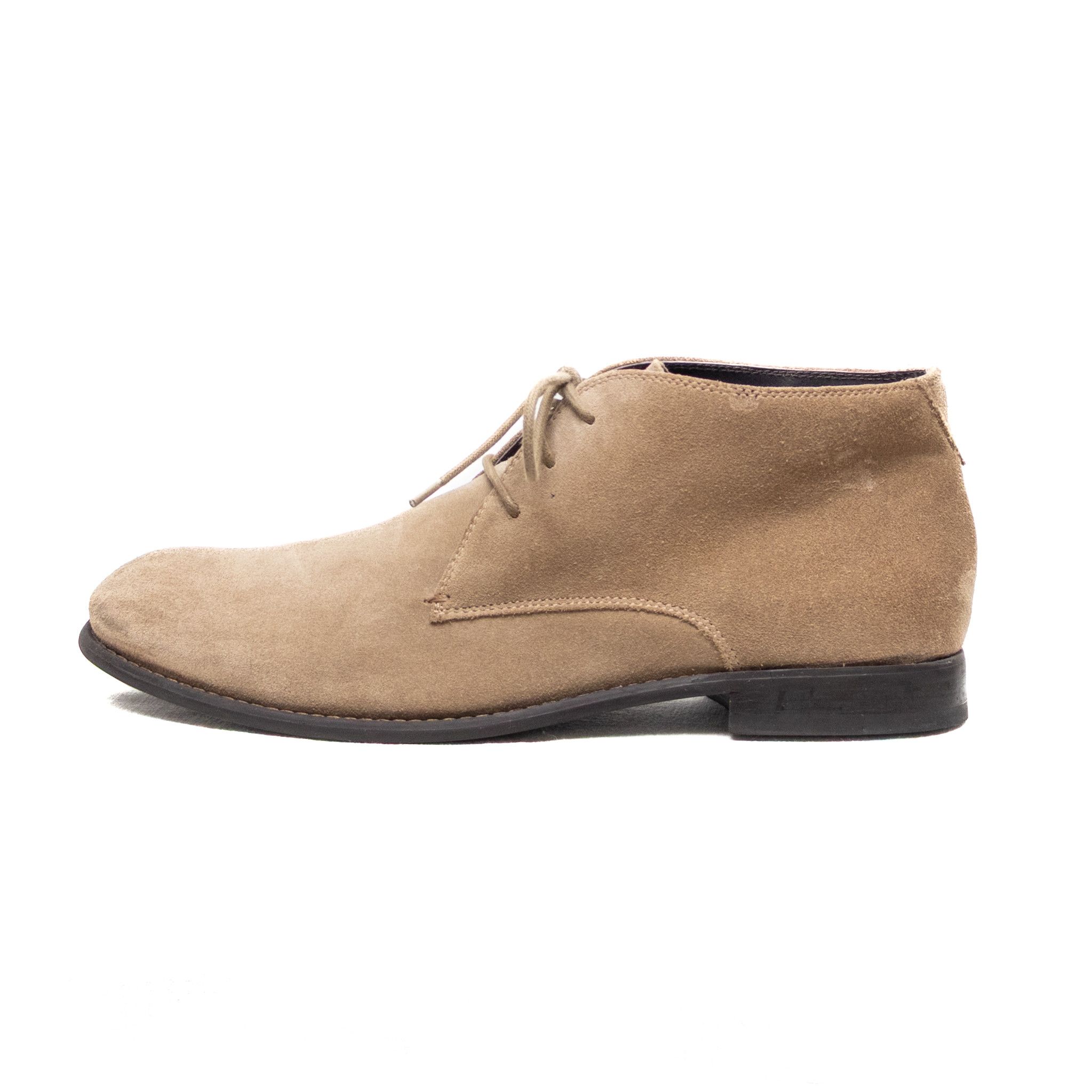 John Varvatos ohn Varvatos USA Men’s Tan Suede Chukka Ankle Desert Boots Size US 10 / EU 43 - 2 Thumbnail