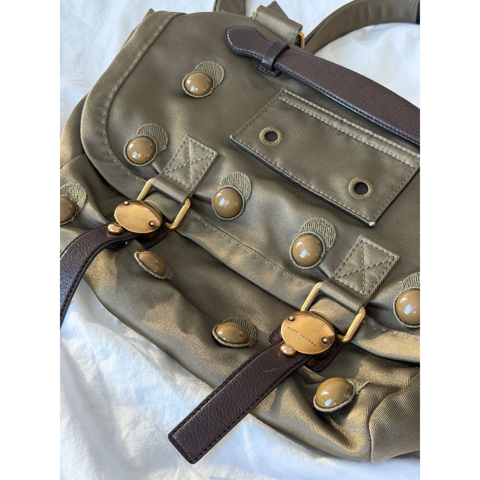 Marc Jacobs Marc Jacobs Trooper Army Green Crossbody Bag SS15 Size ONE SIZE - 3 Thumbnail